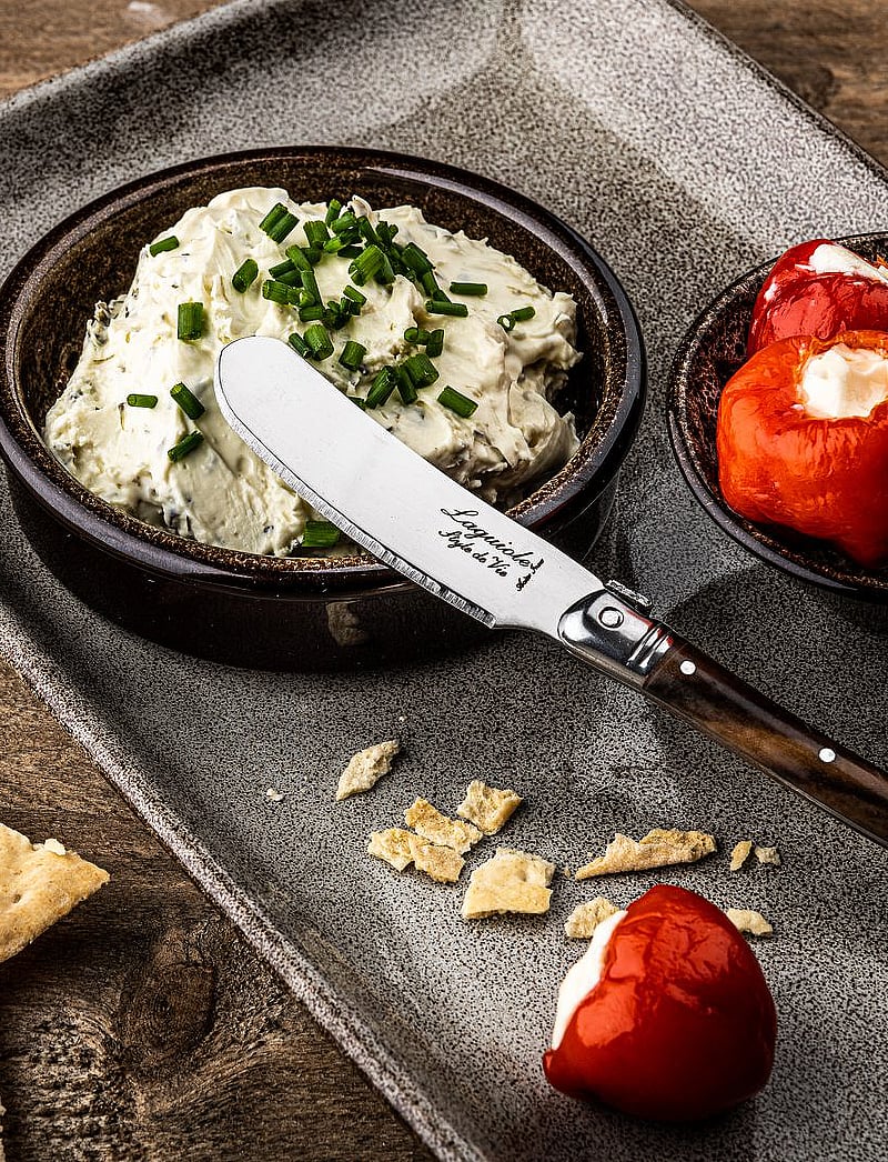 Laguiole Style de Vie - Butter knives Laguiole SET 4 - võinoad - brown - 4