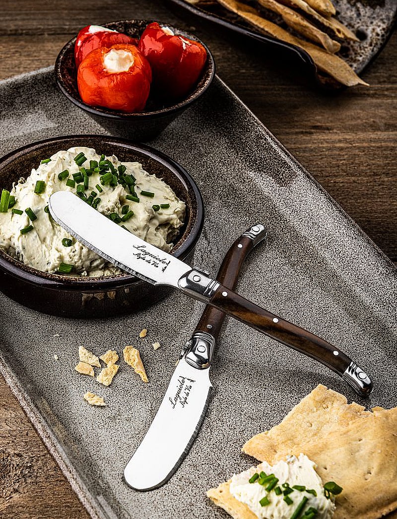 Laguiole Style de Vie - Butter knives Laguiole SET 4 - võinoad - brown - 5