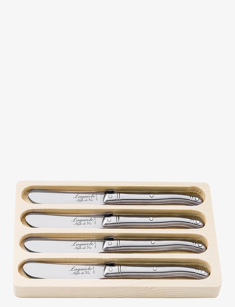 Laguiole Style de Vie - Butter knives 4-pack - nach preis einkaufen - silver - 1