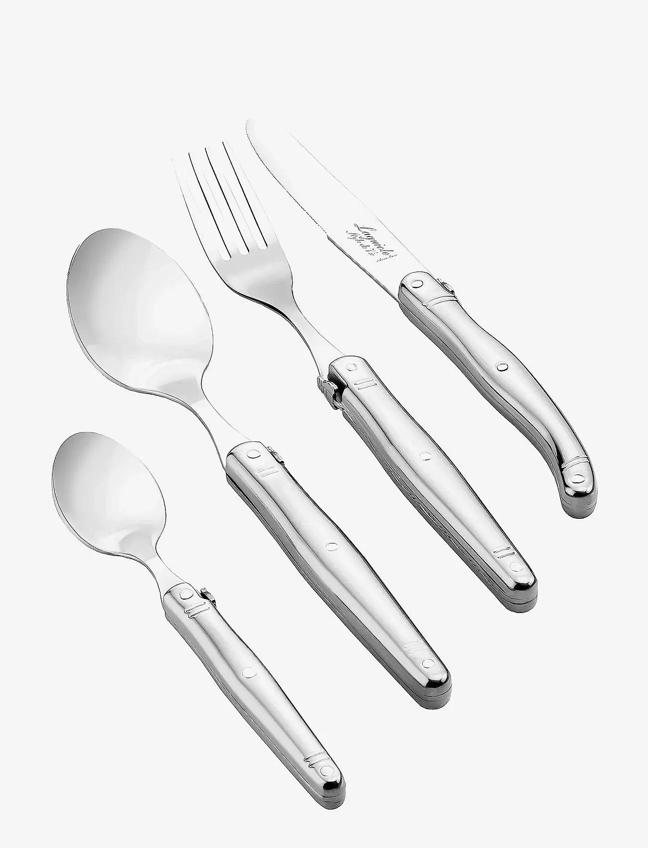 Laguiole Style de Vie - Cutlery set 24 pack - cutlery sets - silver - 2