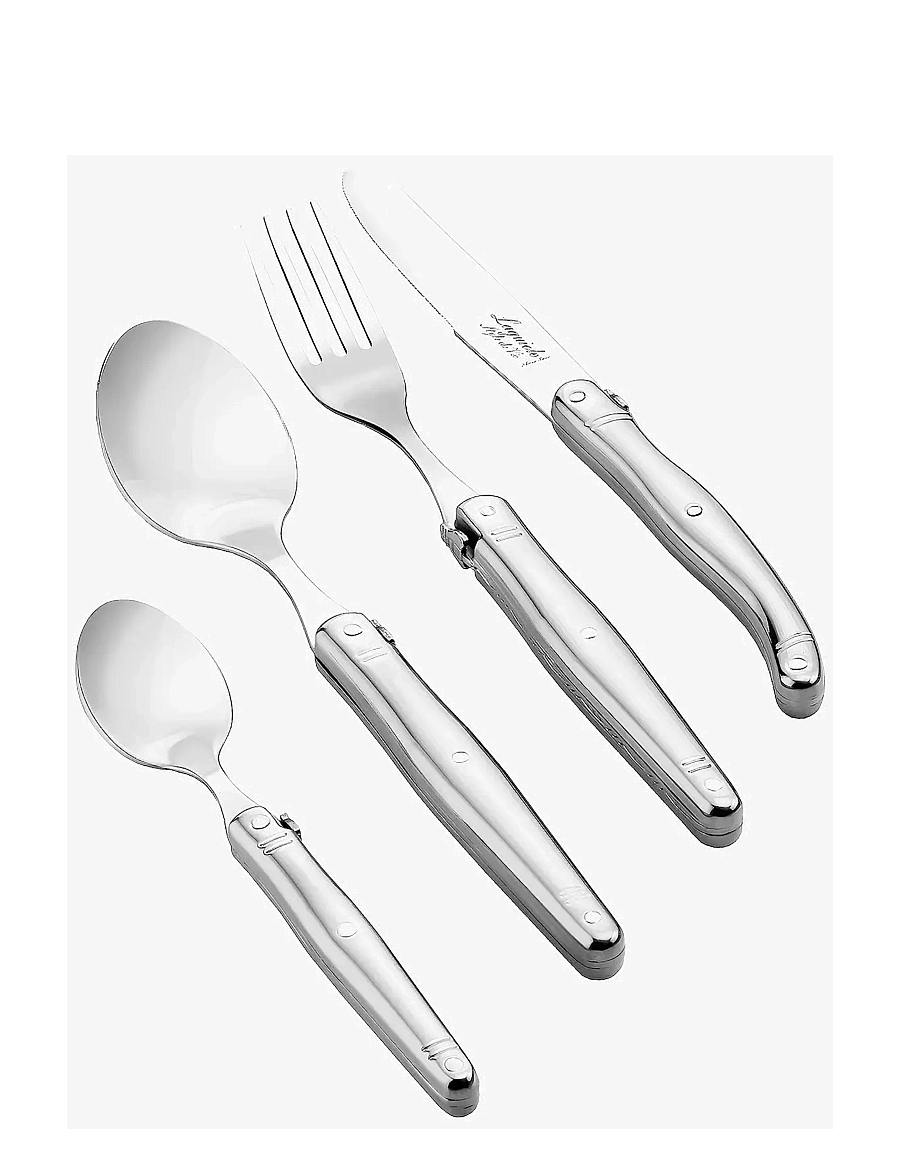 Laguiole Style de Vie - Cutlery set 24 pack - bestecksets - silver - 2