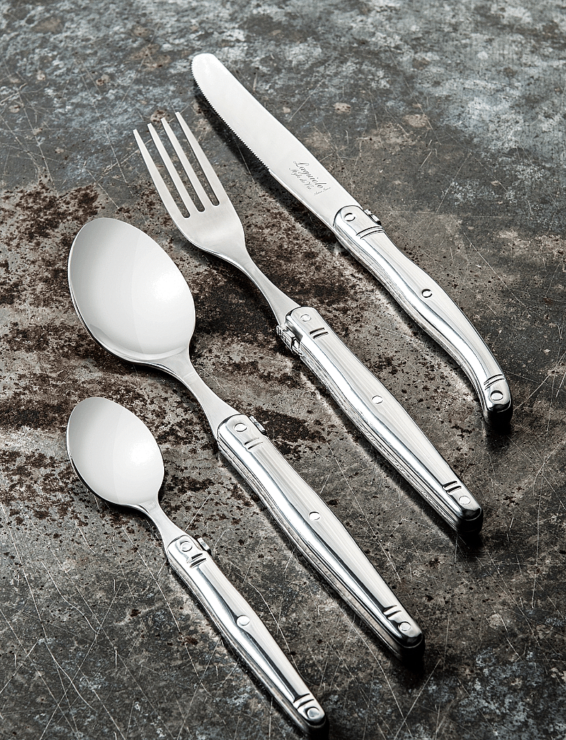 Laguiole Style de Vie - Cutlery set 24 pack - söögiriistakomplektid - silver - 2