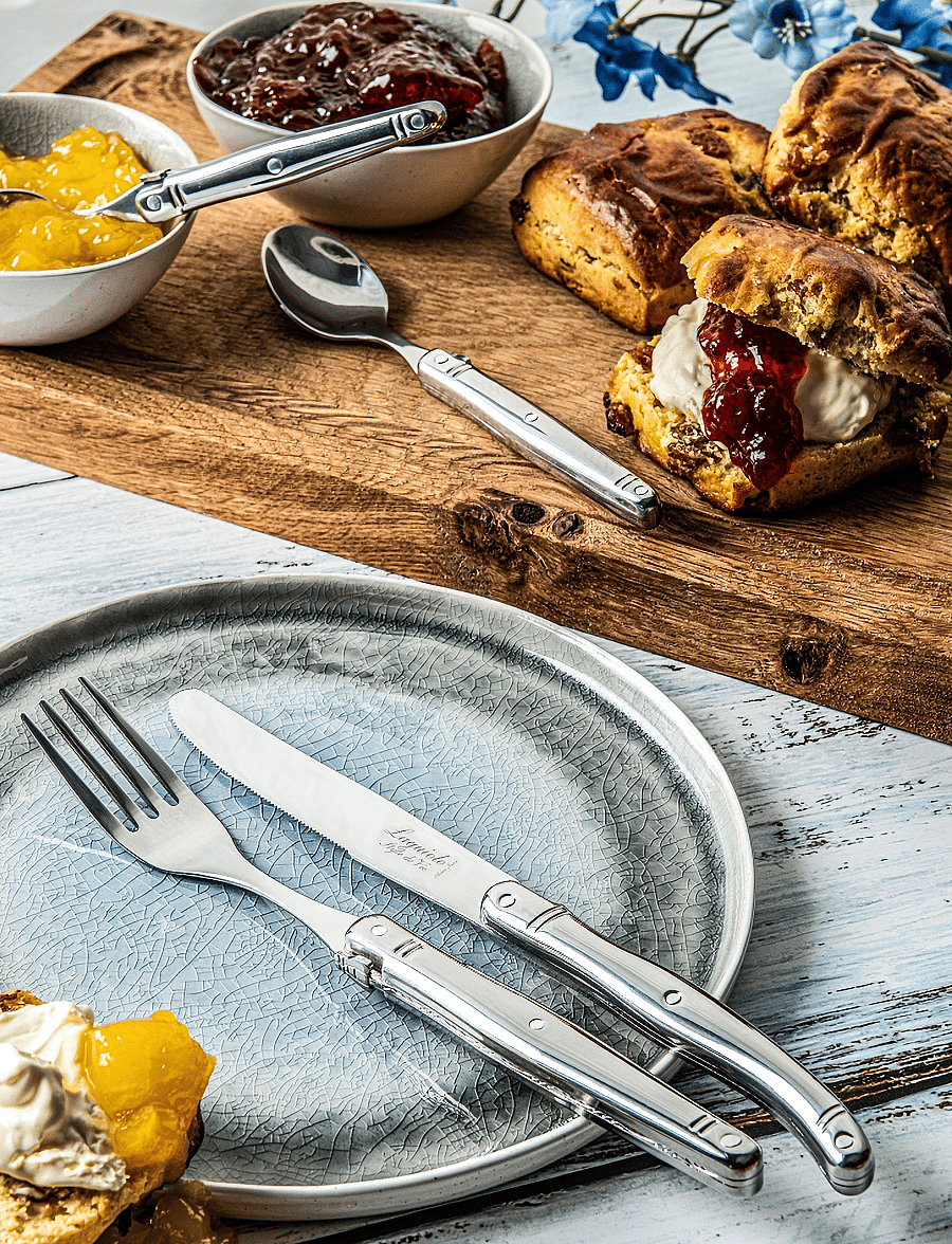 Laguiole Style de Vie - Cutlery set 24 pack - bestecksets - silver - 4