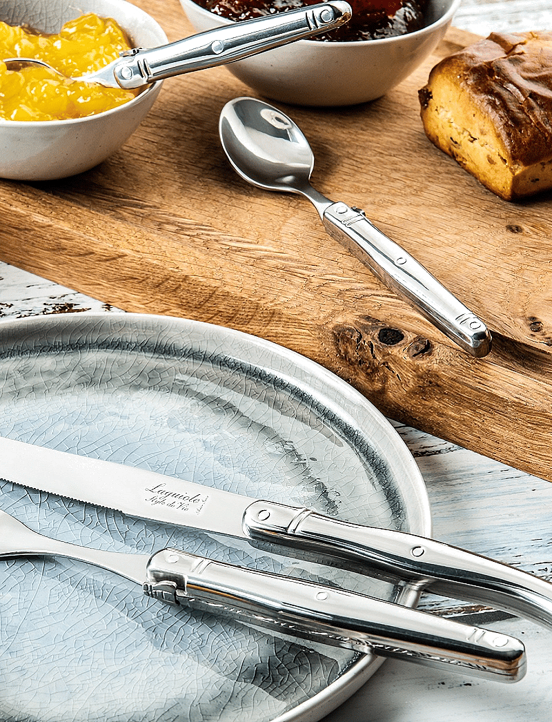 Laguiole Style de Vie - Cutlery set 24 pack - söögiriistakomplektid - silver - 5