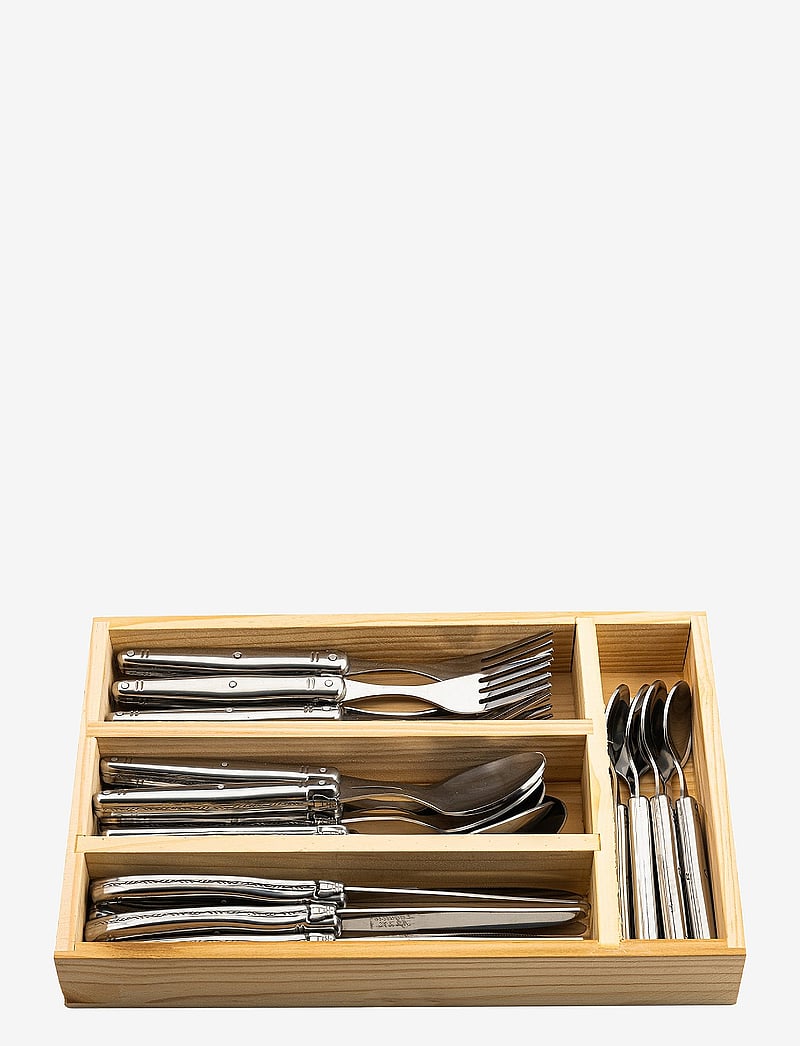 Laguiole Style de Vie - Cutlery set 24 pack - söögiriistakomplektid - silver - 1