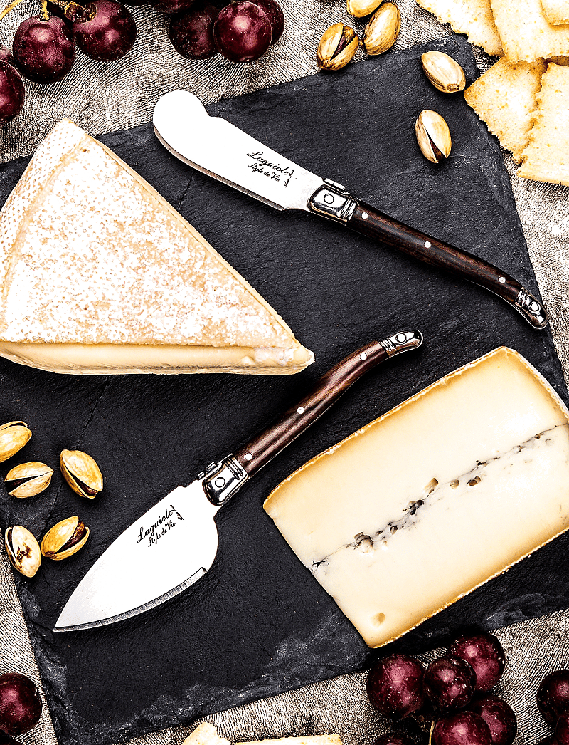 Laguiole Style de Vie - Cheese knives 3-pack - juustunoad - steel/wood - 2