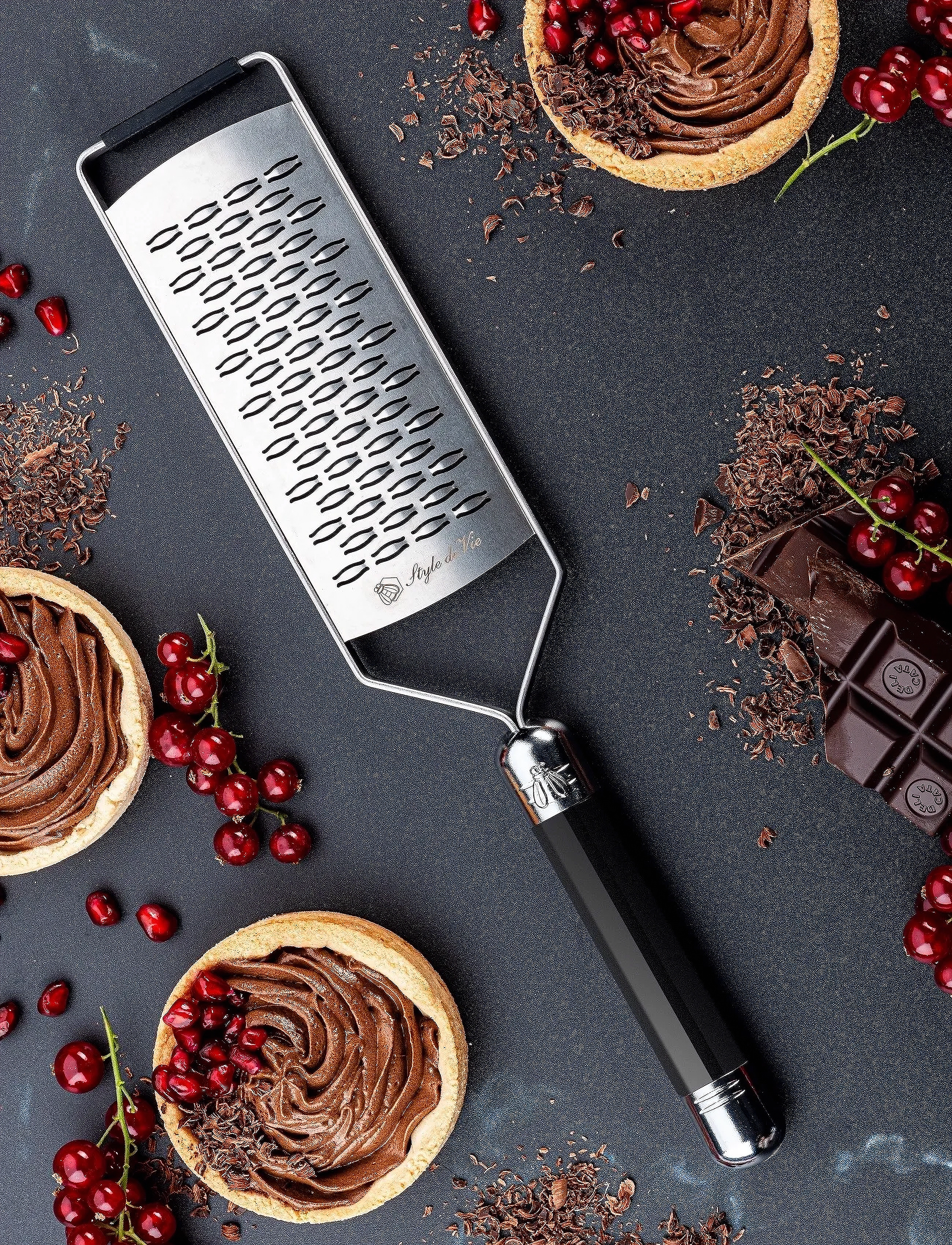 Laguiole Style de Vie - Grater Ribbon 1012 Laguiole - reiben - black - silver - 2