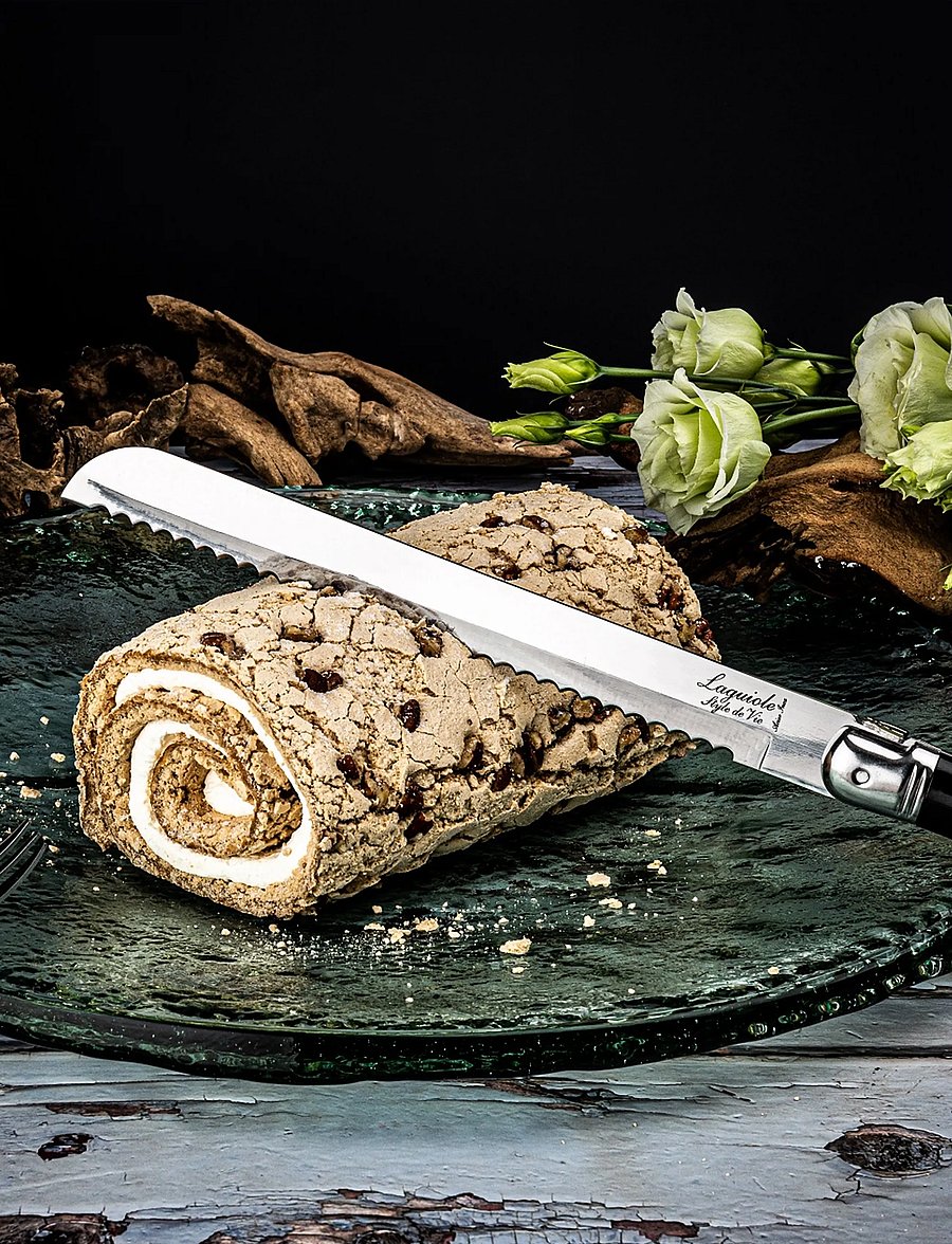 Laguiole Style de Vie - Bread knife Black 36 cm LAGUIOLE - brotmesser - black - 3