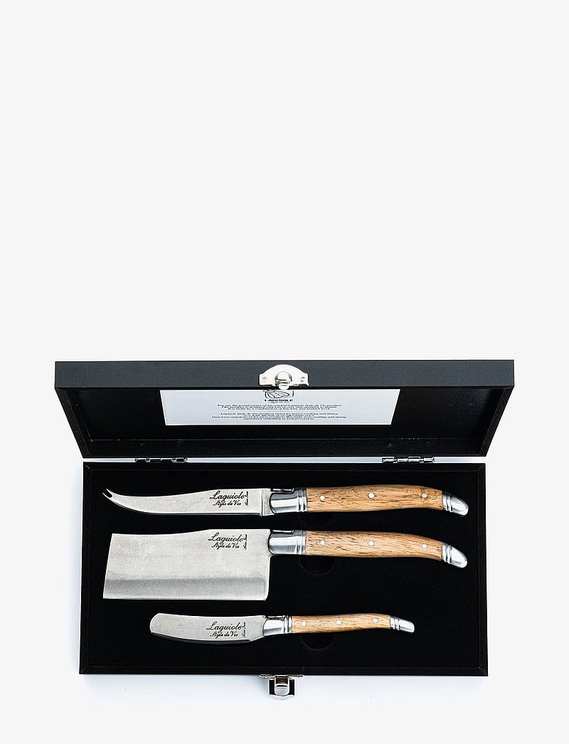 Laguiole Style de Vie - Cheese knives Laguiole SET 3 - osta hinna alusel - steel/wood - 1