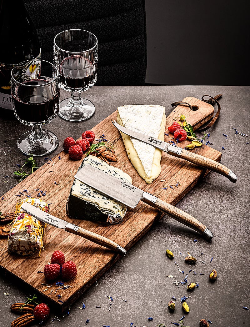 Laguiole Style de Vie - Cheese knives Laguiole SET 3 - osta hinna alusel - steel/wood - 3