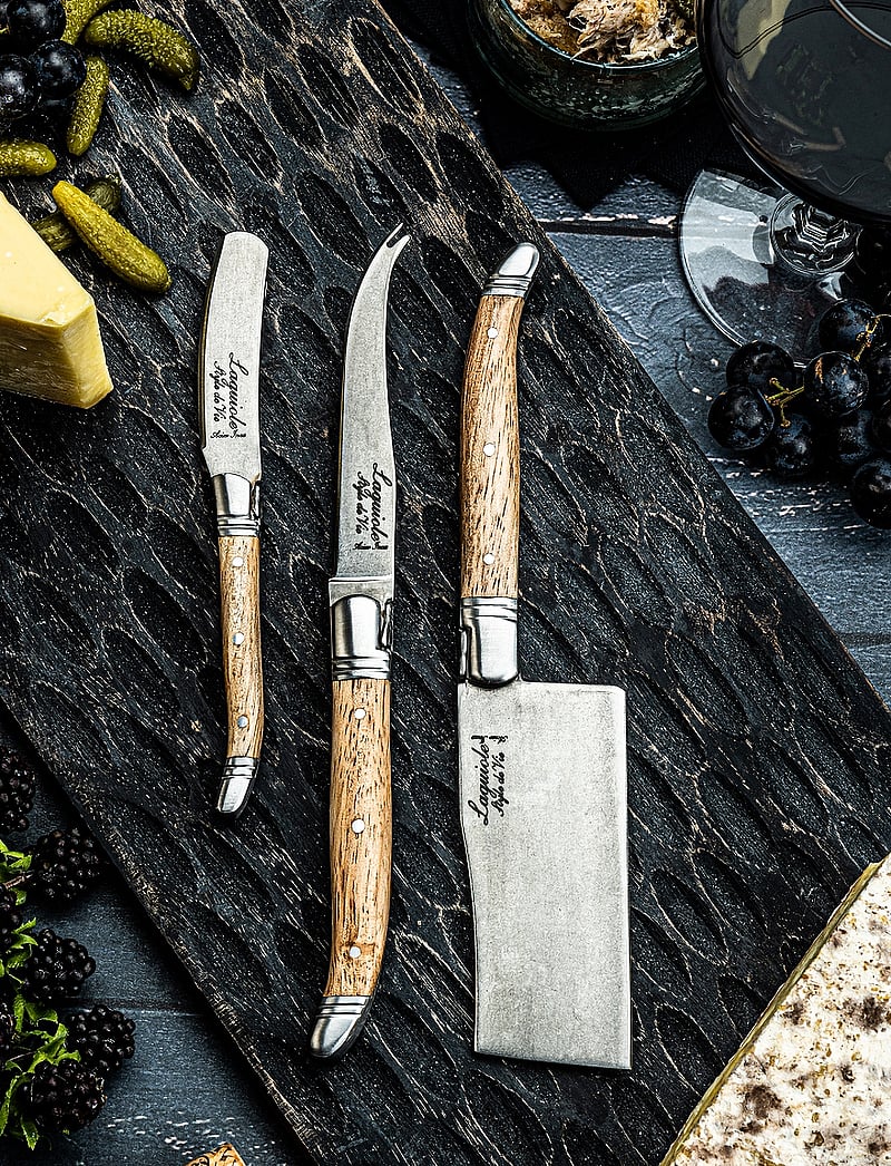 Laguiole Style de Vie - Cheese knives Laguiole SET 3 - osta hinna alusel - steel/wood - 4