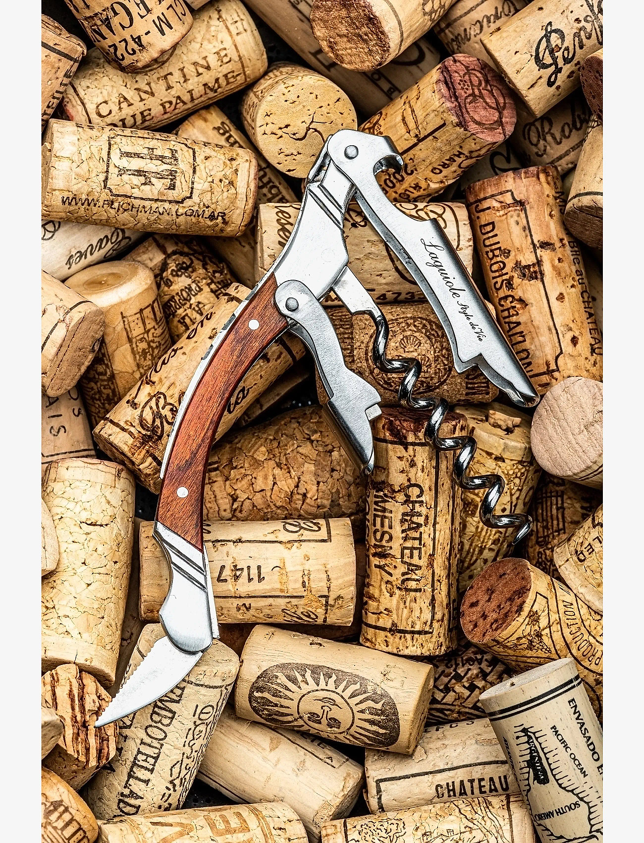 Laguiole Style de Vie - Korkskruv Laguiole Rose SdV - shop by price - rosentrÄ - 3