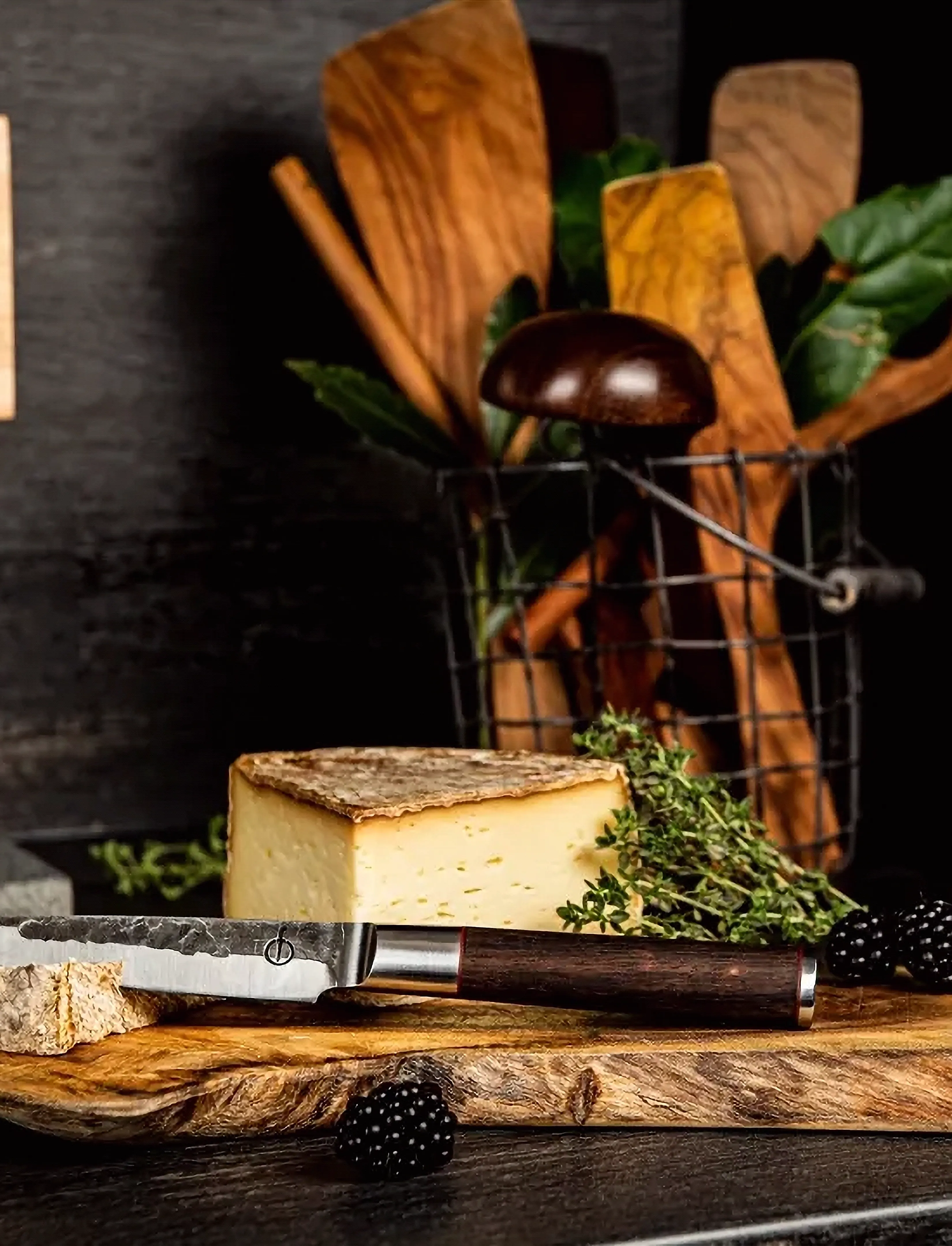 Laguiole Style de Vie - Knife block magnetic Oak SdV - hnífastandar - oak - stone - 3