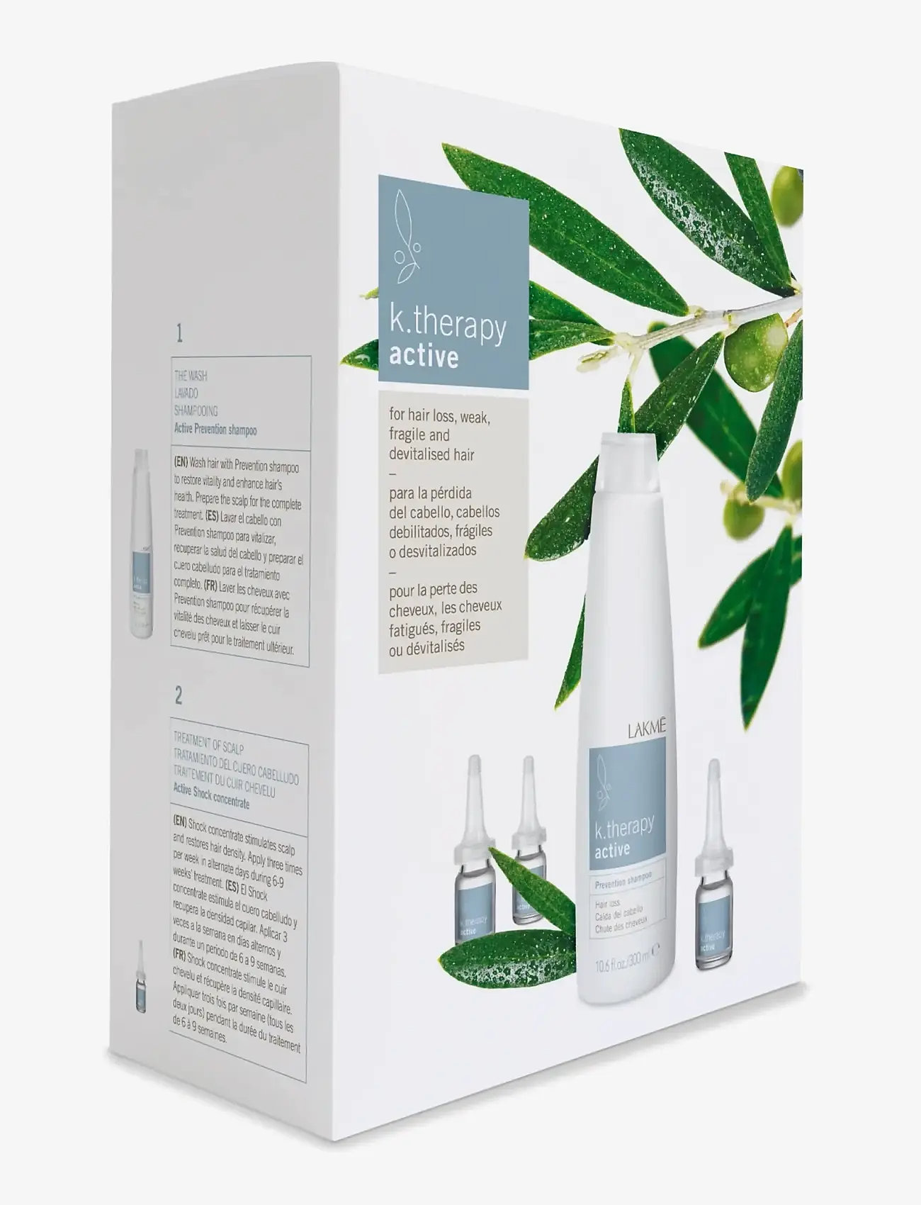 Lakmé - Active Pack Shampoo + Concentrate - hårpleje - clear - 0