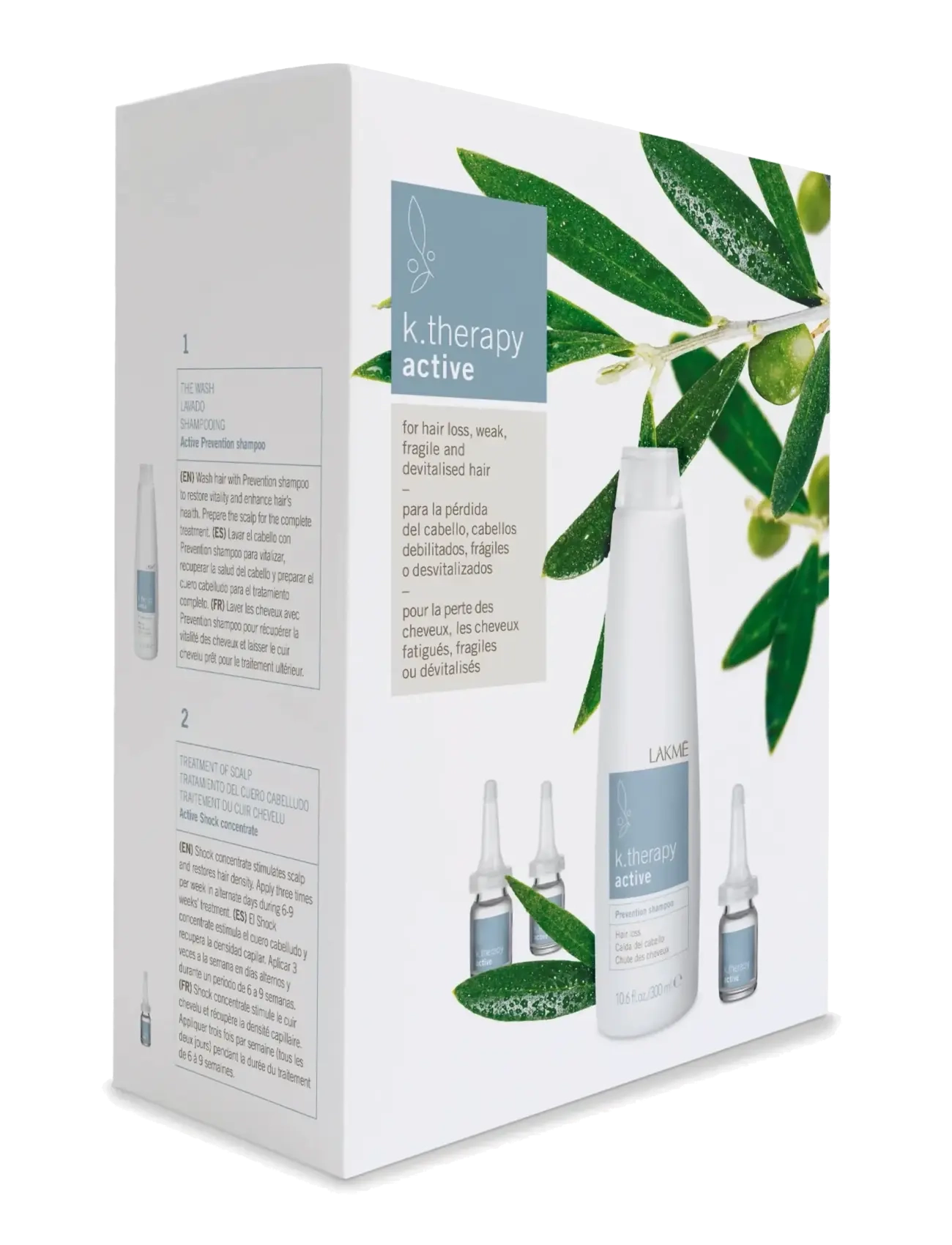 Lakmé Active Pack Shampoo + Concentrate - Beauty - Herre - CLEAR / undefined