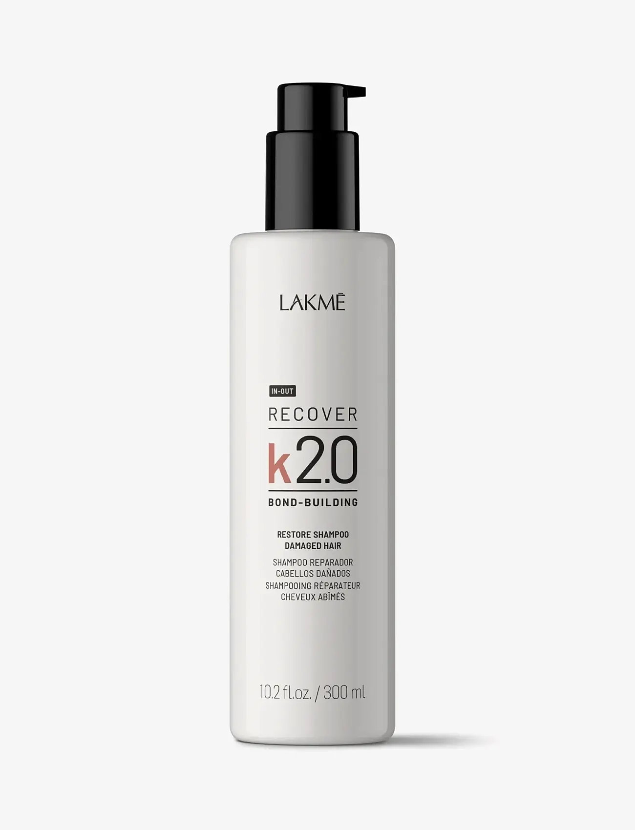 Lakmé - K2.0 Restore Shampoo 300 ml - hårpleje - clear - 0