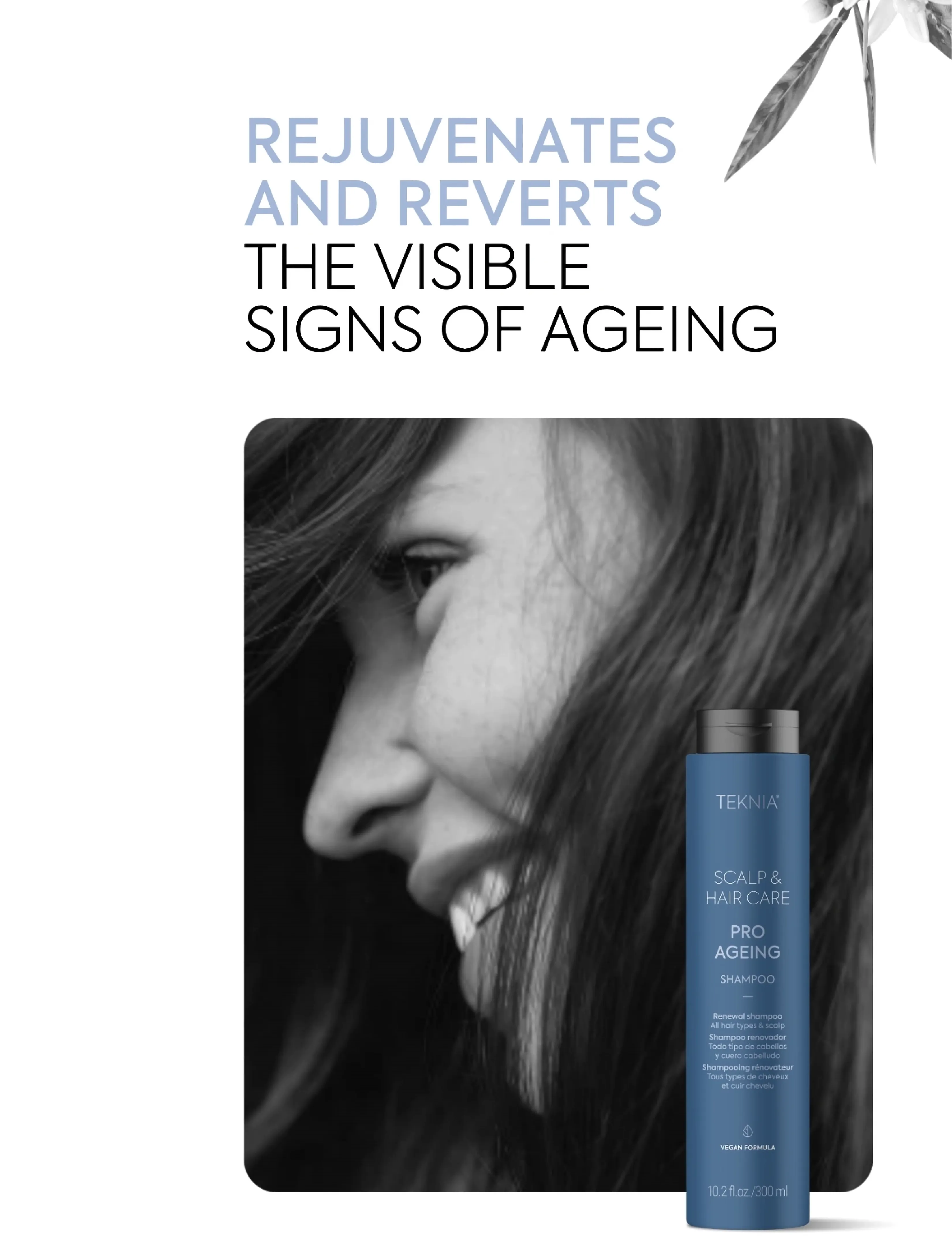 Lakmé - Pro Ageing Shampoo 300ml - alhaisimmat hinnat - clear - 2