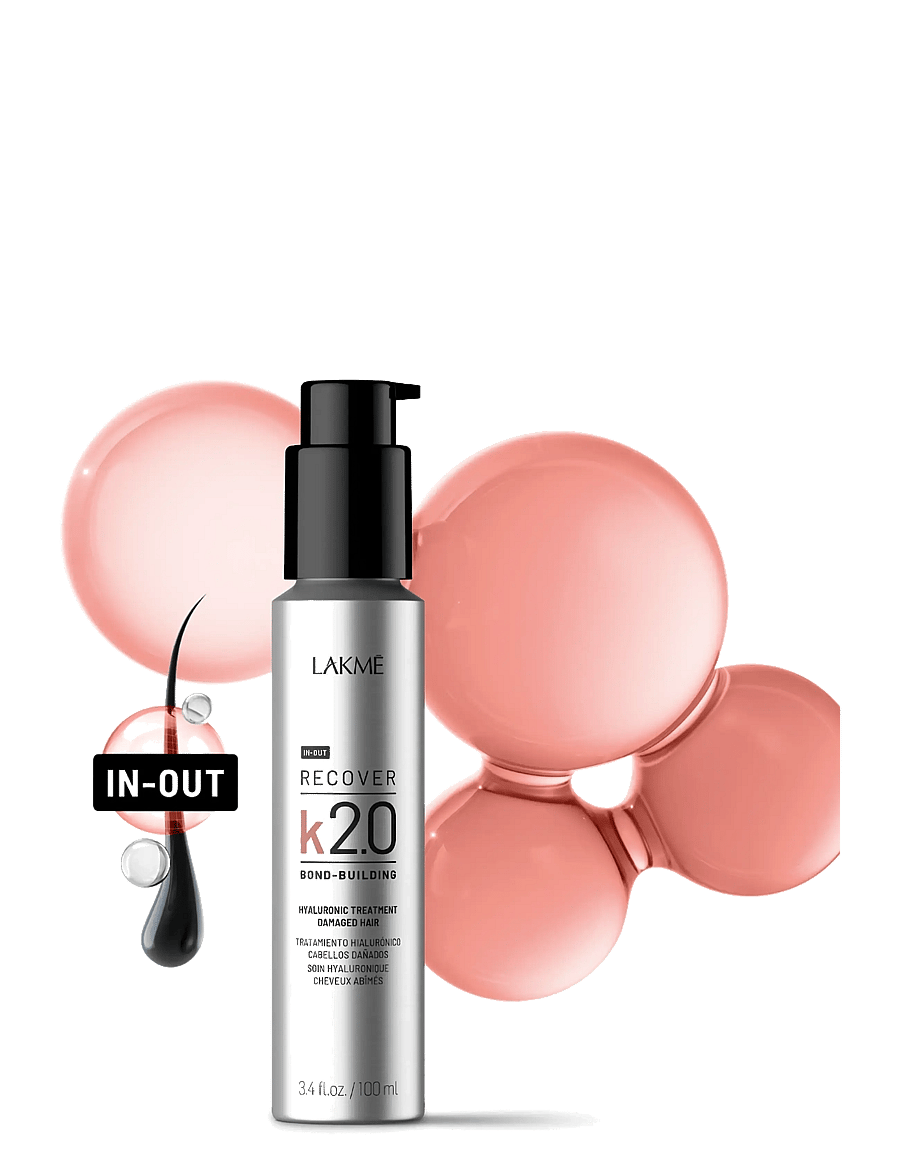 Lakmé - K2.0 Hyaluronic Treatment 100 ml - hiusten tehohoidot - clear - 1
