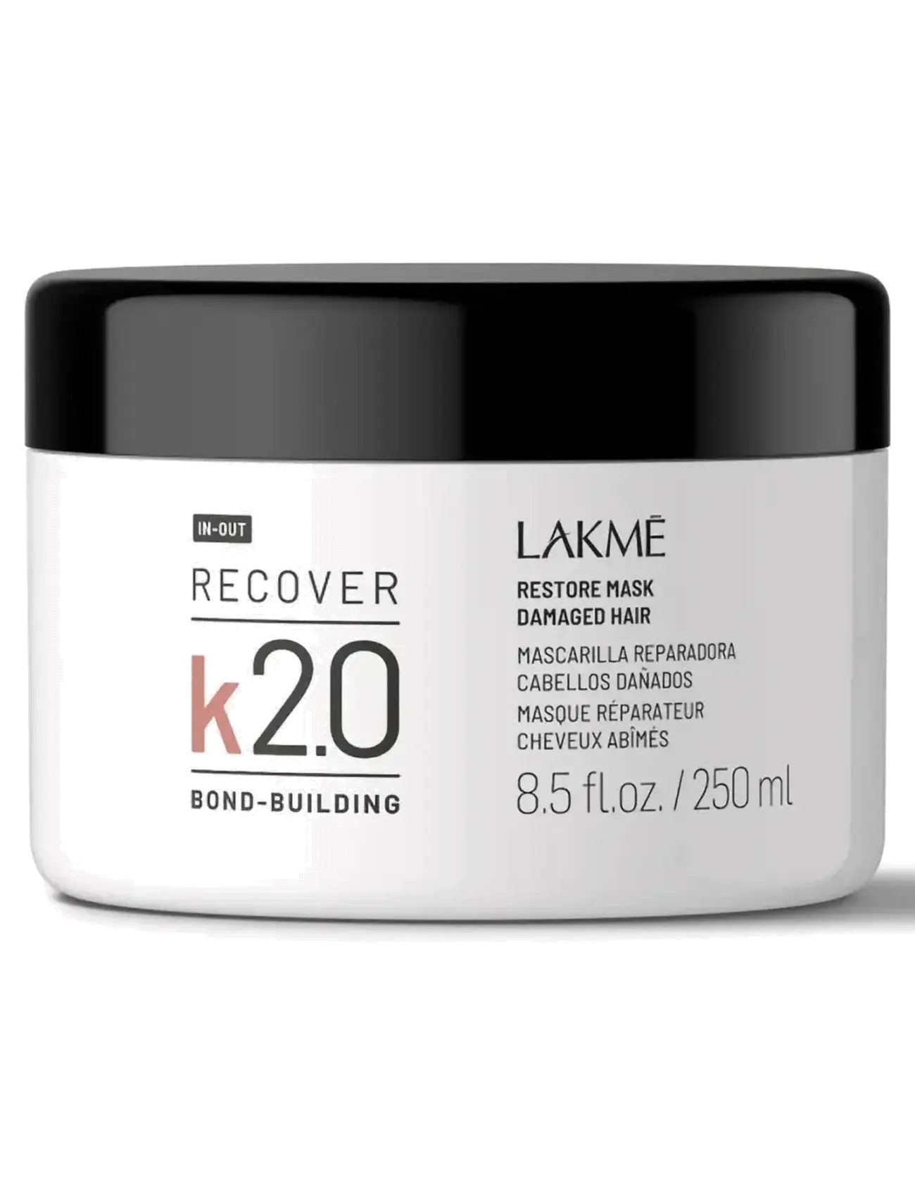 Lakmé K2.0 Restore Mask 250 Ml, Hair Ansigtsmaske, Nude, Str: 250 ML