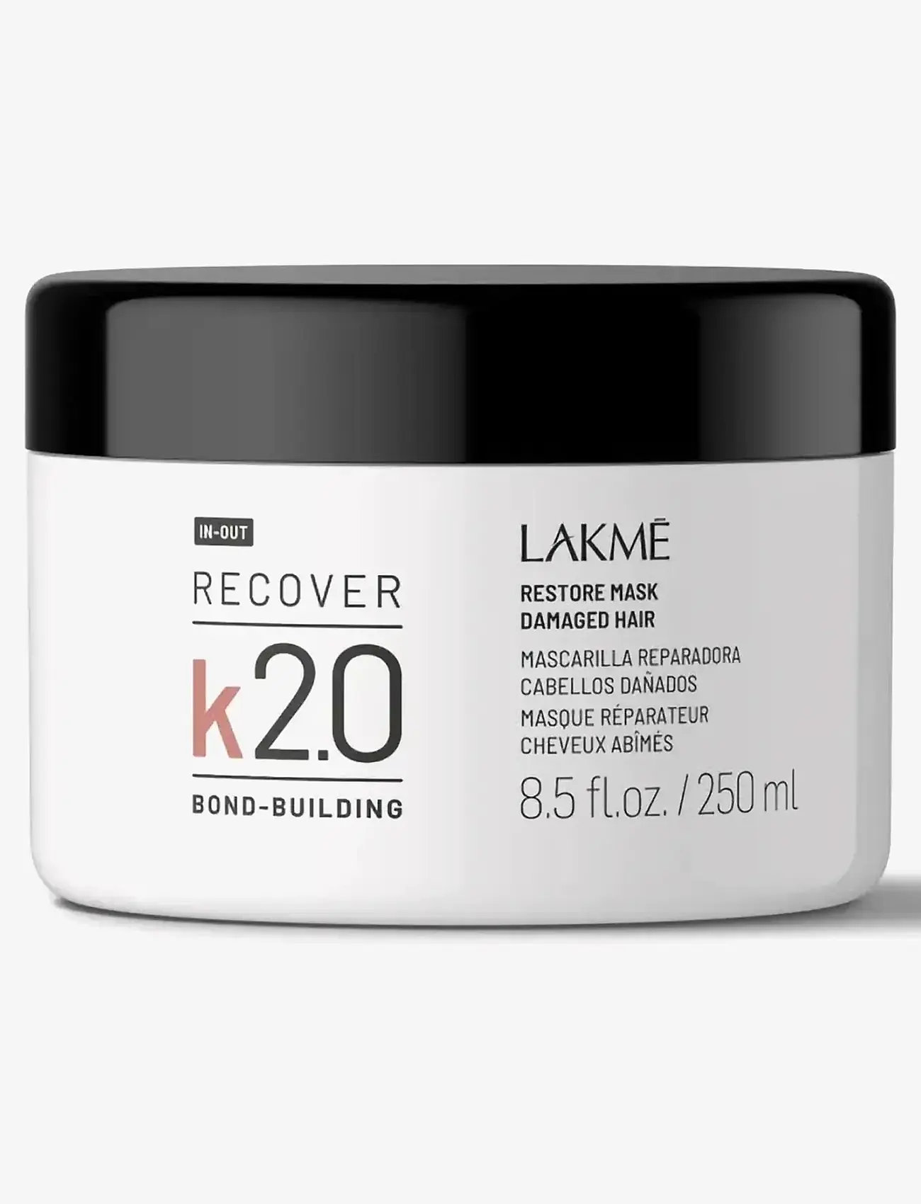 Lakmé - K2.0 Restore Mask 250 ml - hårmasker - clear - 0
