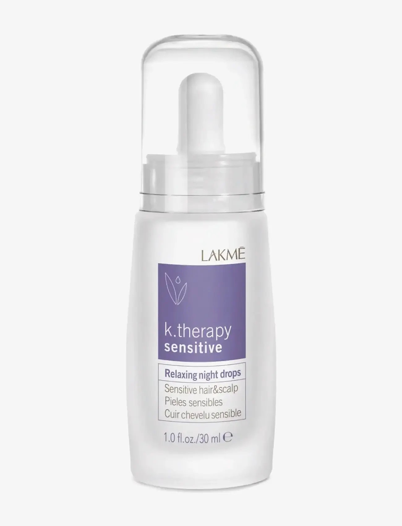 Lakmé - Sensitive Relaxing Night Drops 30 ml - hår - clear - 0