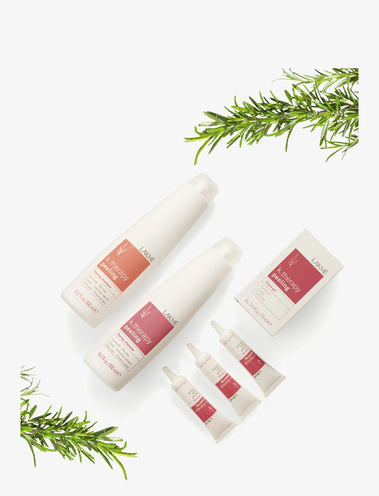Lakmé - Peeling Shock Gel 6 X 15 ml - hårkur - clear - 1