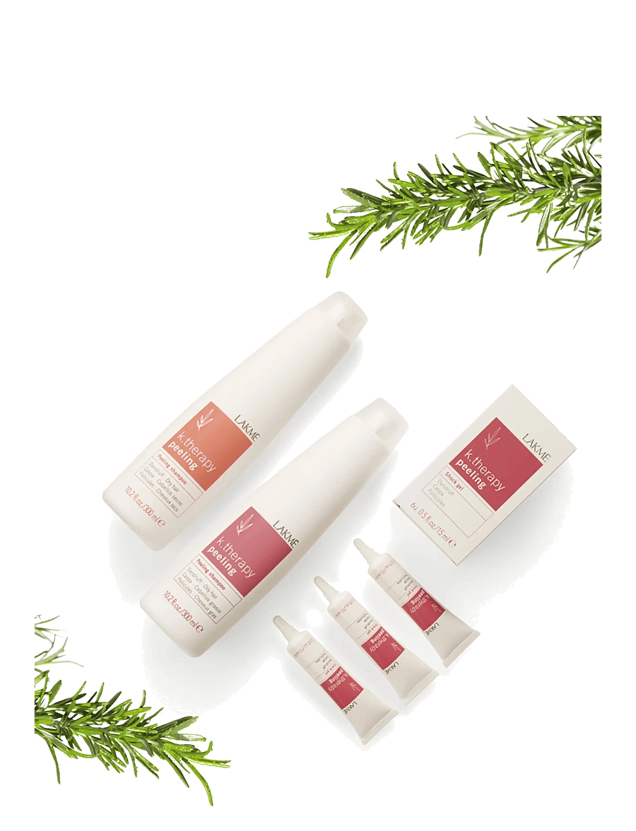 Lakmé - Peeling Shock Gel 6 X 15 ml - hårkur - clear - 1