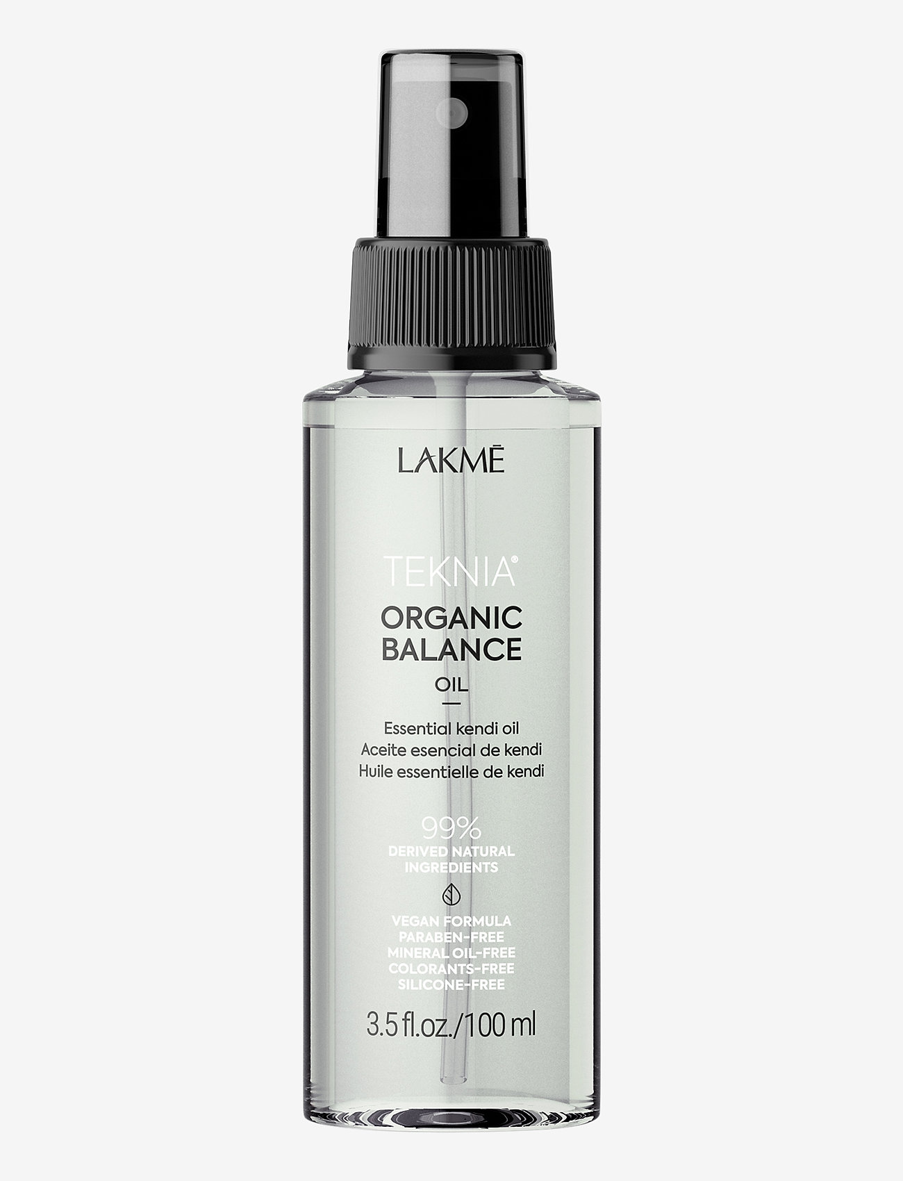 Lakmé Organic Balance Oil 100ml - Hiustuotteet - CLEAR / undefined