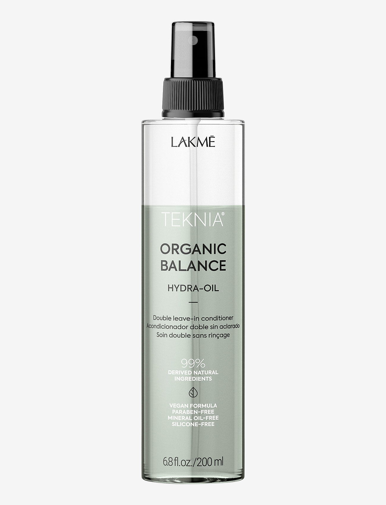 Lakmé Organic Balance Hydra-Oil 200ml - Hårplejeprodukter - CLEAR / undefined
