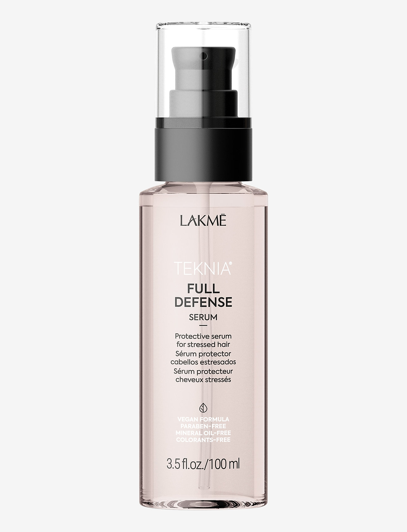 Lakmé Full Defense Serum 100ml - Hårplejeprodukter - CLEAR / undefined