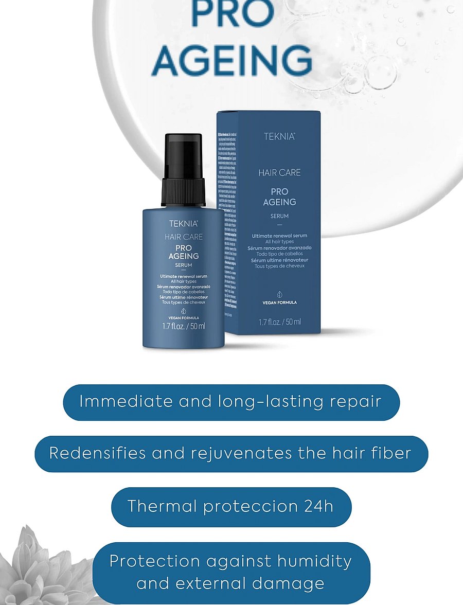 Lakmé - Pro Ageing Ultimate Renewal Serum 50ml - hårserum - clear - 0