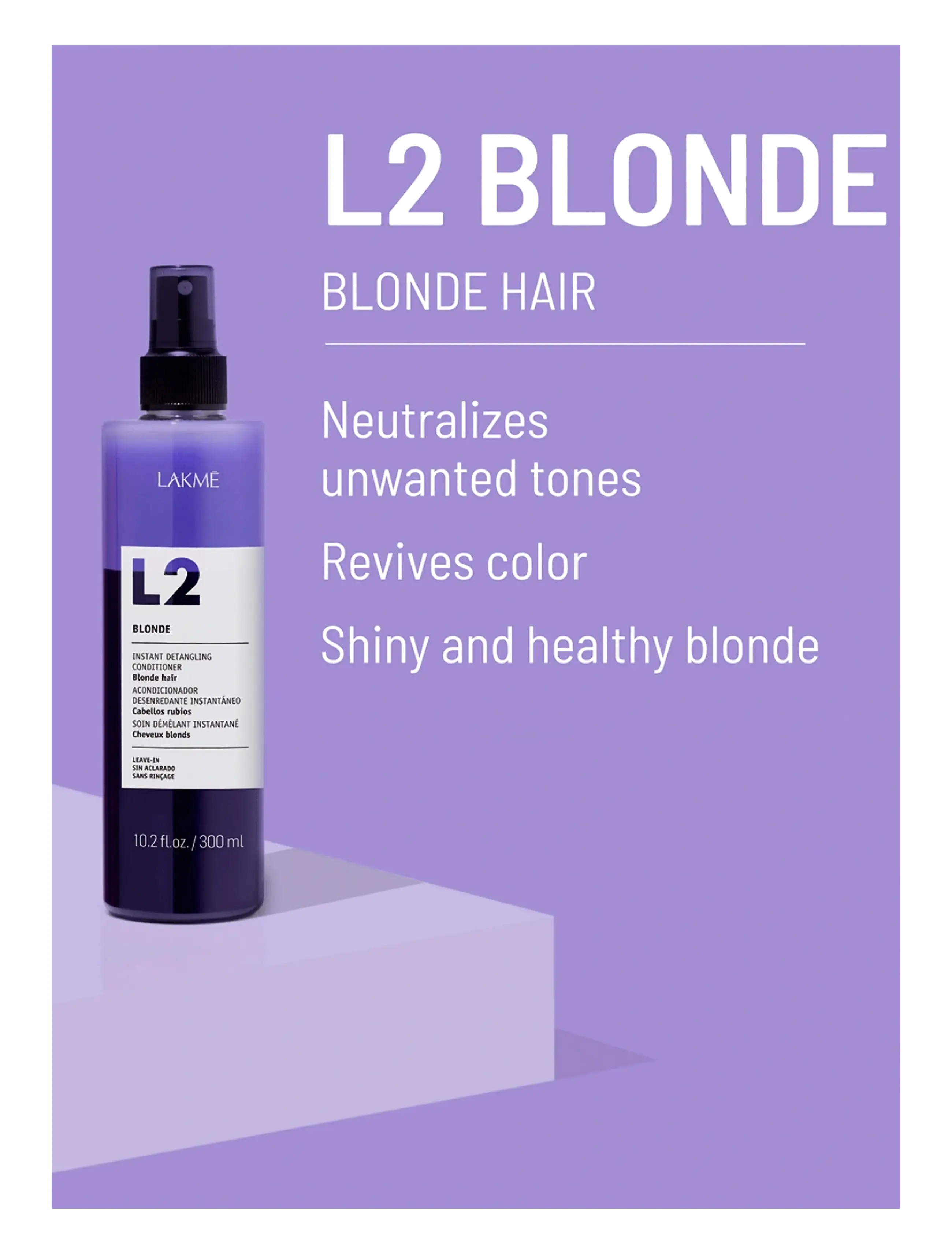 Lakmé - L2 BLONDE 100 ML - de laveste prisene - clear - 1