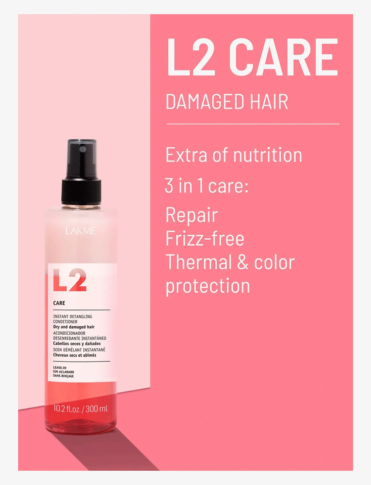 Lakmé - L2 CARE 100 ml - laveste priser - clear - 1