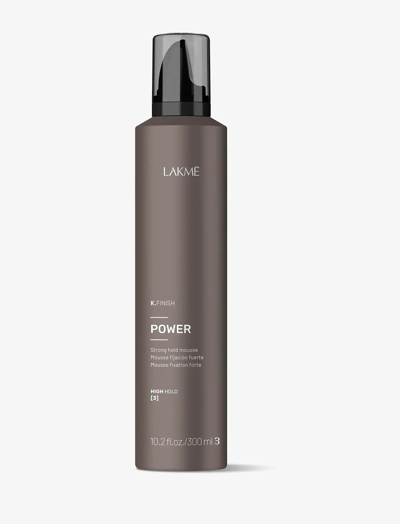 Lakmé - Power Strong Hold Mousse 300 ml - hårmousse - grey - 0