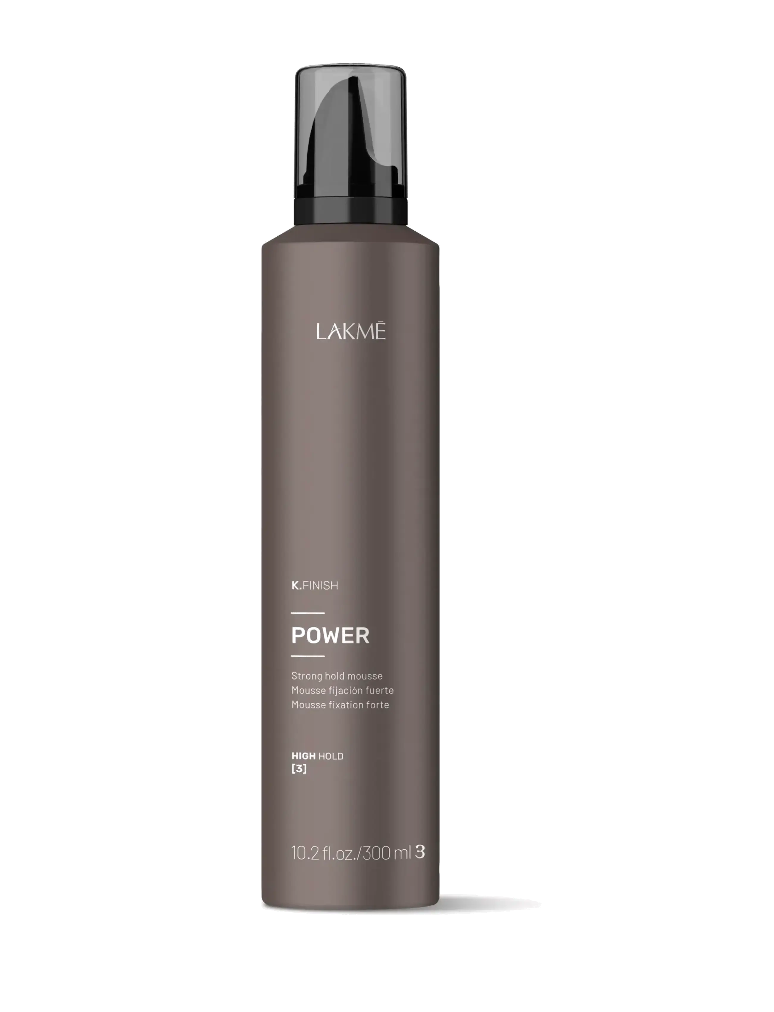 Lakmé Power Strong Hold Mousse 300 ml - Hårmousse - GREY / clear