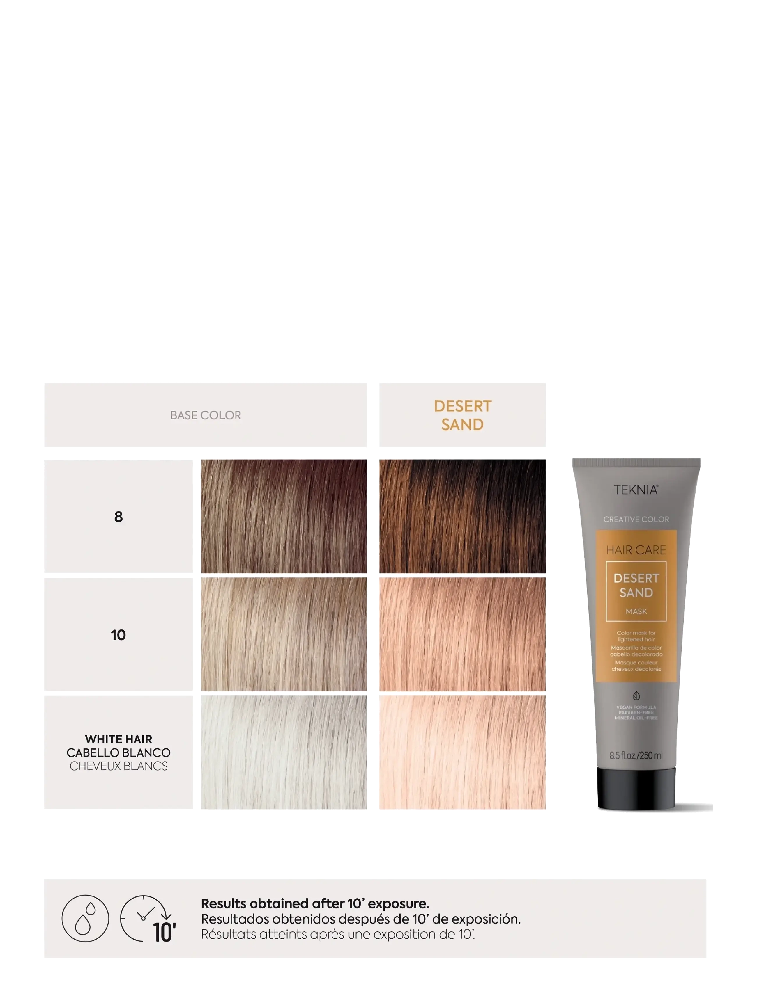 Lakmé - Creative Desert Sand Mask 250ml - alhaisimmat hinnat - clear - 1