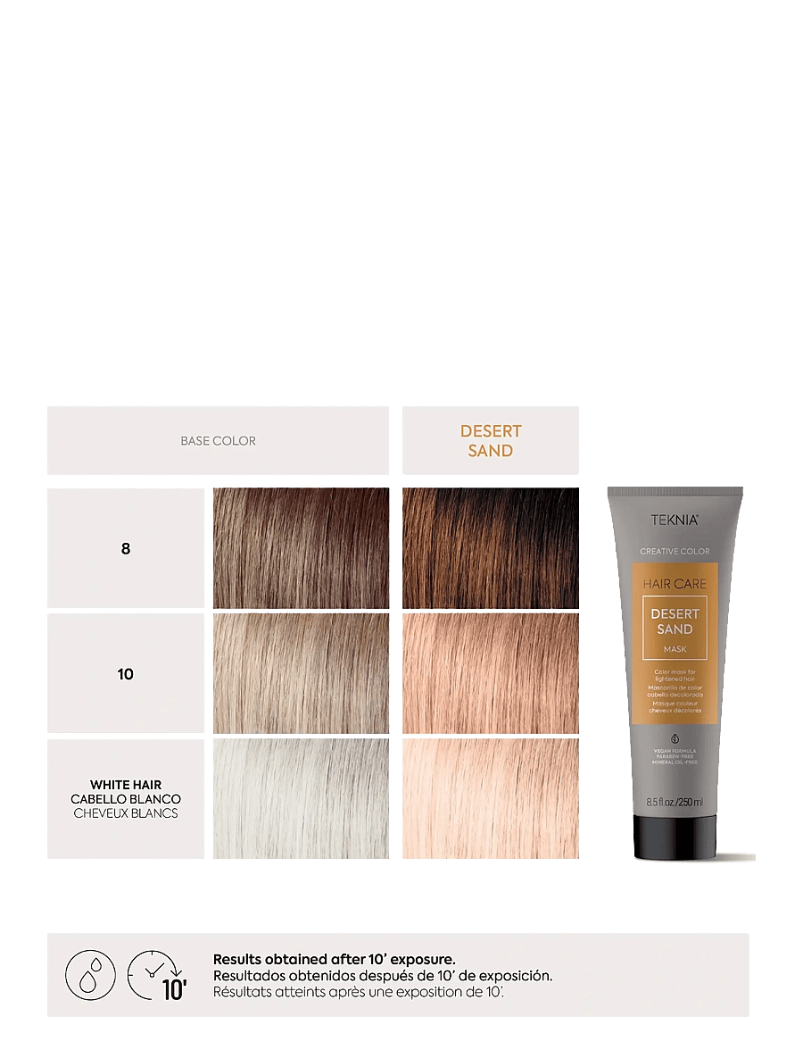 Lakmé - Creative Desert Sand Mask 250ml - farveindpakning - clear - 1