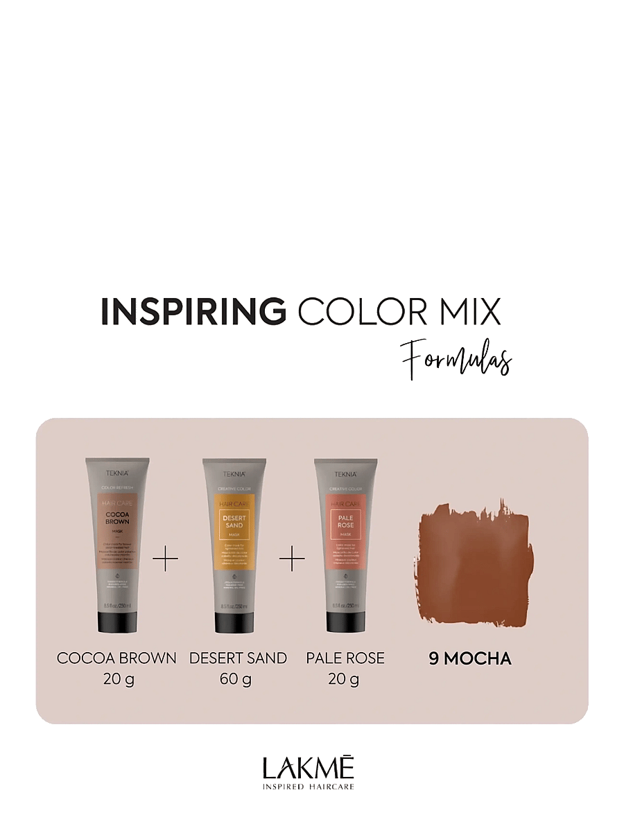 Lakmé - Creative Desert Sand Mask 250ml - farveindpakning - clear - 2