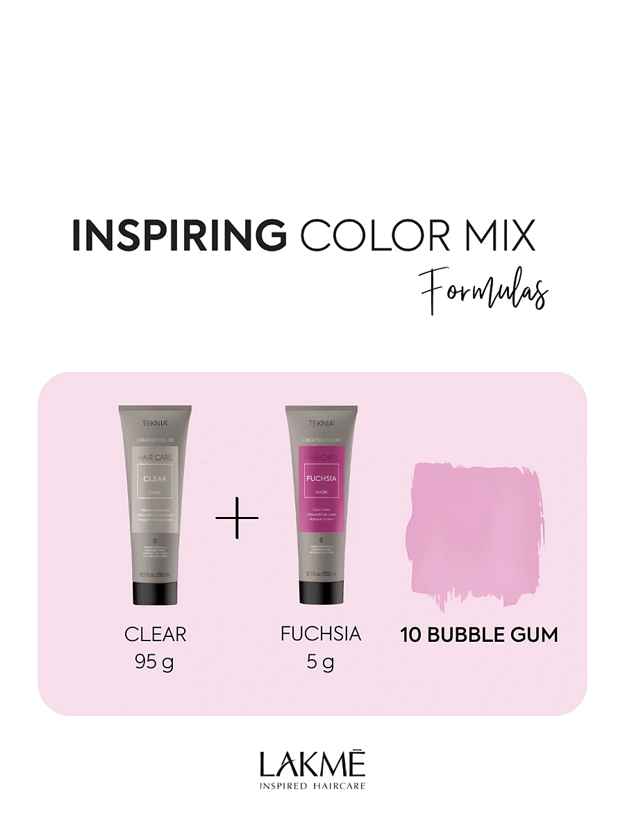 Lakmé - Creative Pale Rose Mask 250ml - farveindpakning - clear - 2