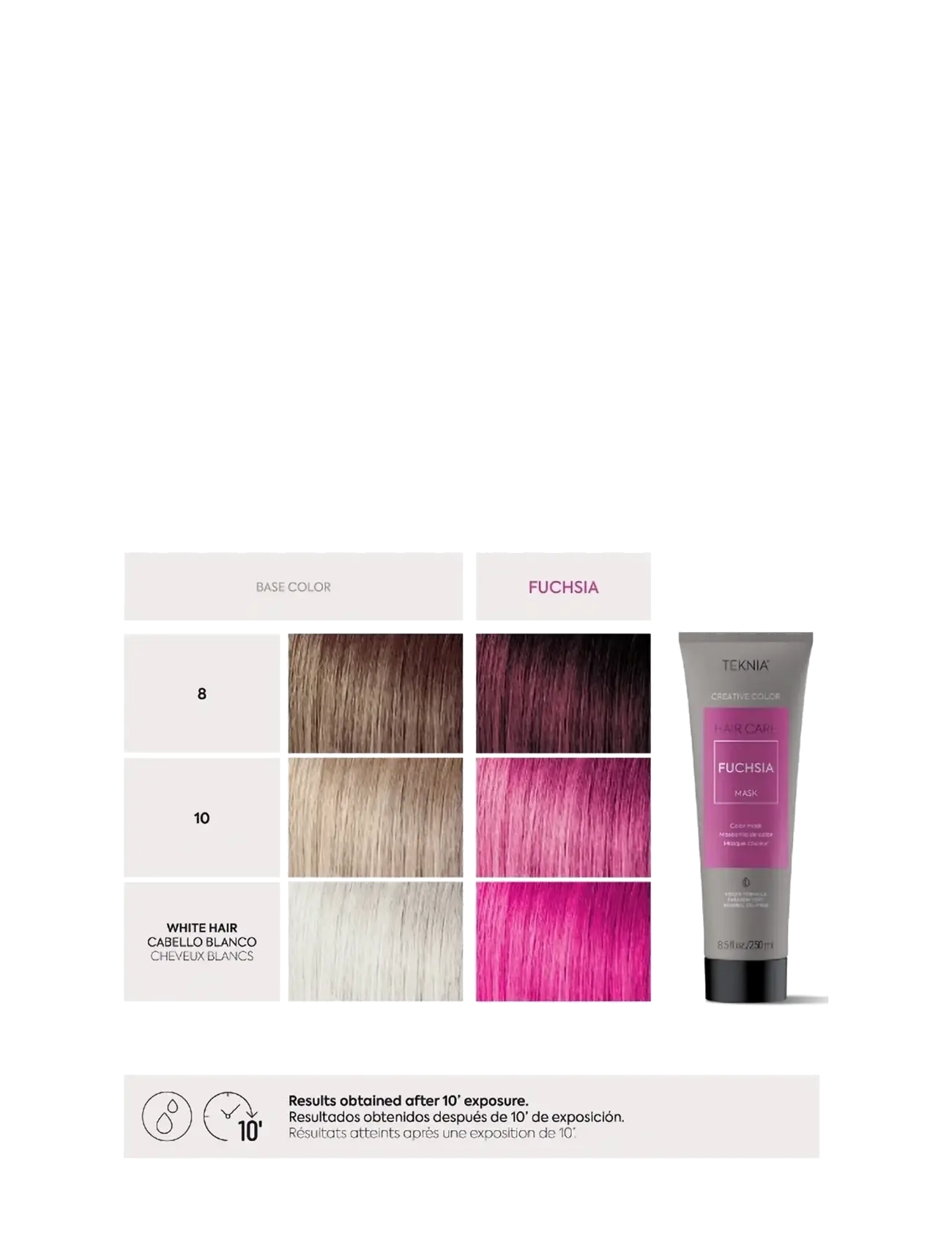 Lakmé - Creative Fuchsia Mask 250ml - alhaisimmat hinnat - clear - 1