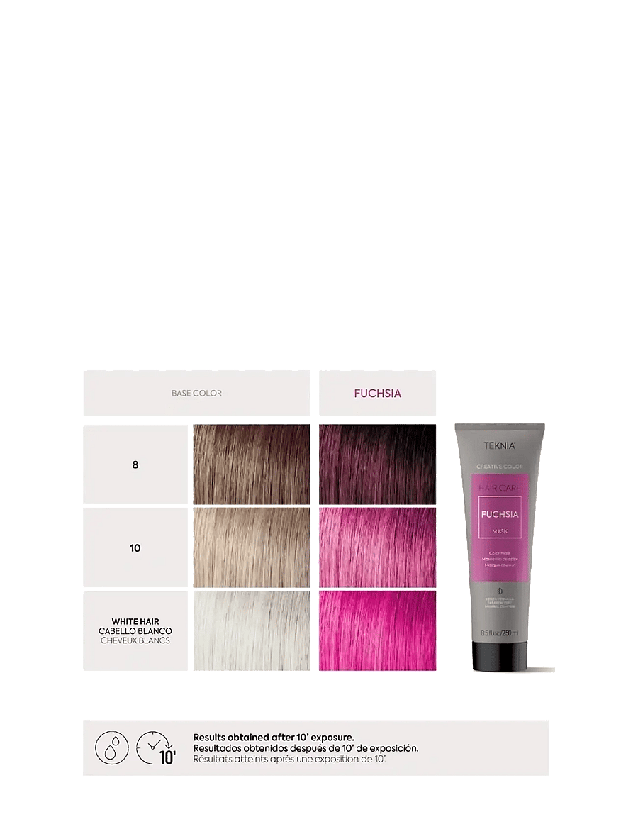 Lakmé - Creative Fuchsia Mask 250ml - farveindpakning - clear - 1