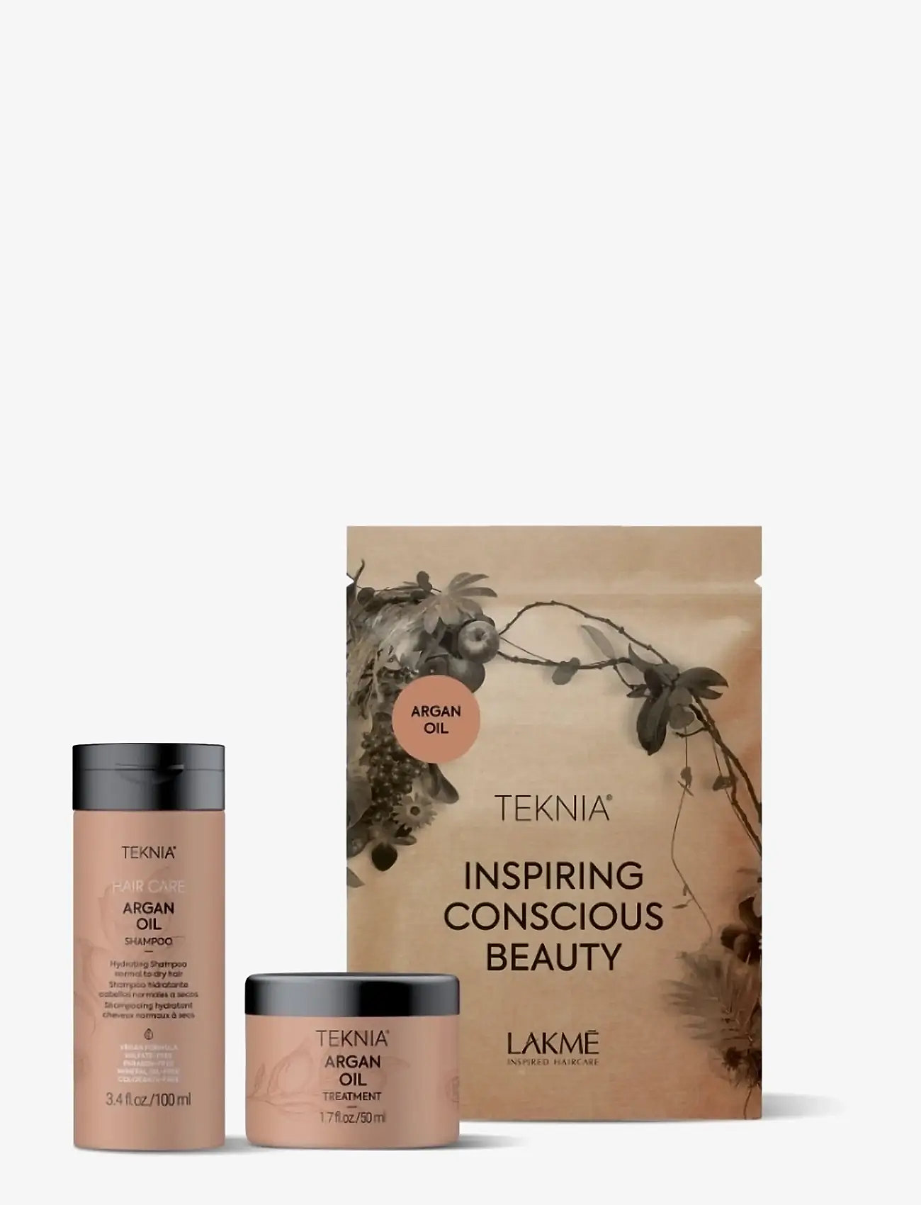 Lakmé - Argan Oil Travel Pack - gavesæt - clear - 0