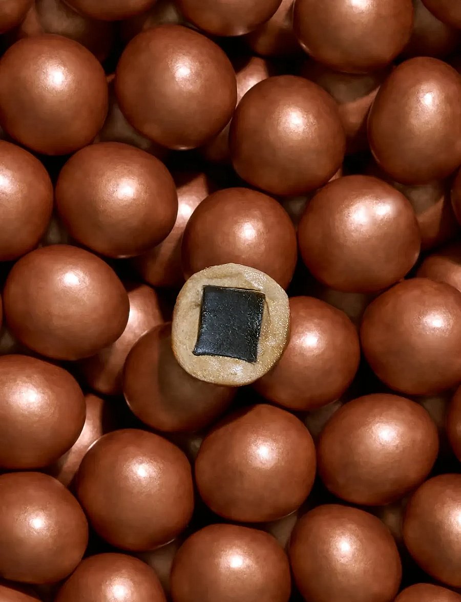 Lakrids by Bülow - SMALL CLASSIC CARAMEL - weihnachten - black - 1
