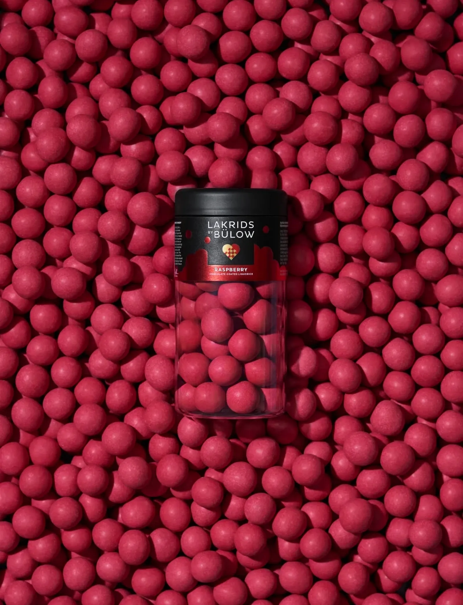 Lakrids by Bülow - REGULAR CRISPY RASPBERRY - black - 0