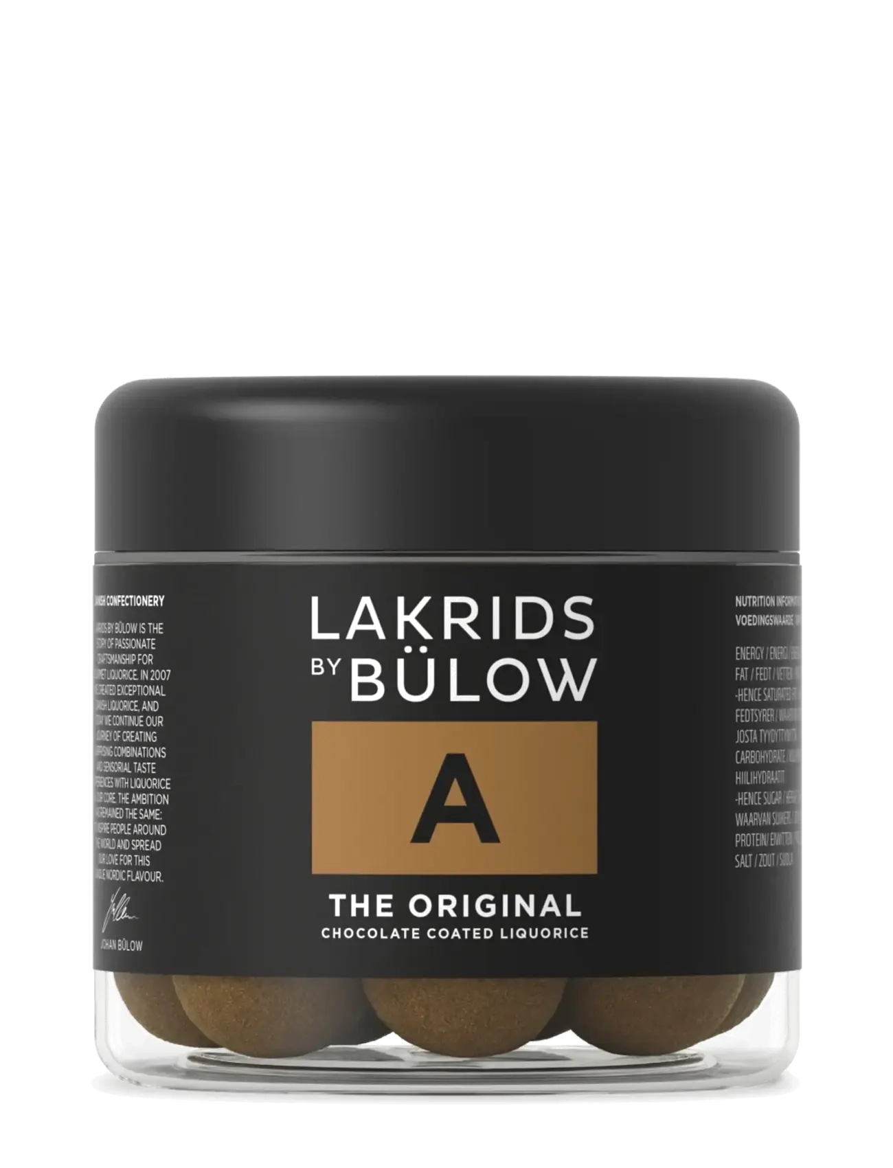 Lakrids by Bülow SMALL A – THE ORIGINAL - Lakrids by Bülow - BLACK / black