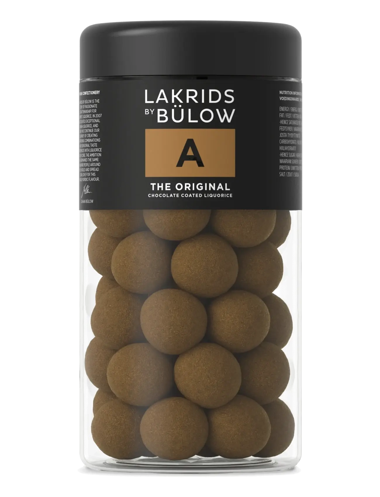 Lakrids by Bülow REGULAR A – THE ORIGINAL - Lakrids by Bülow - BLACK / brown