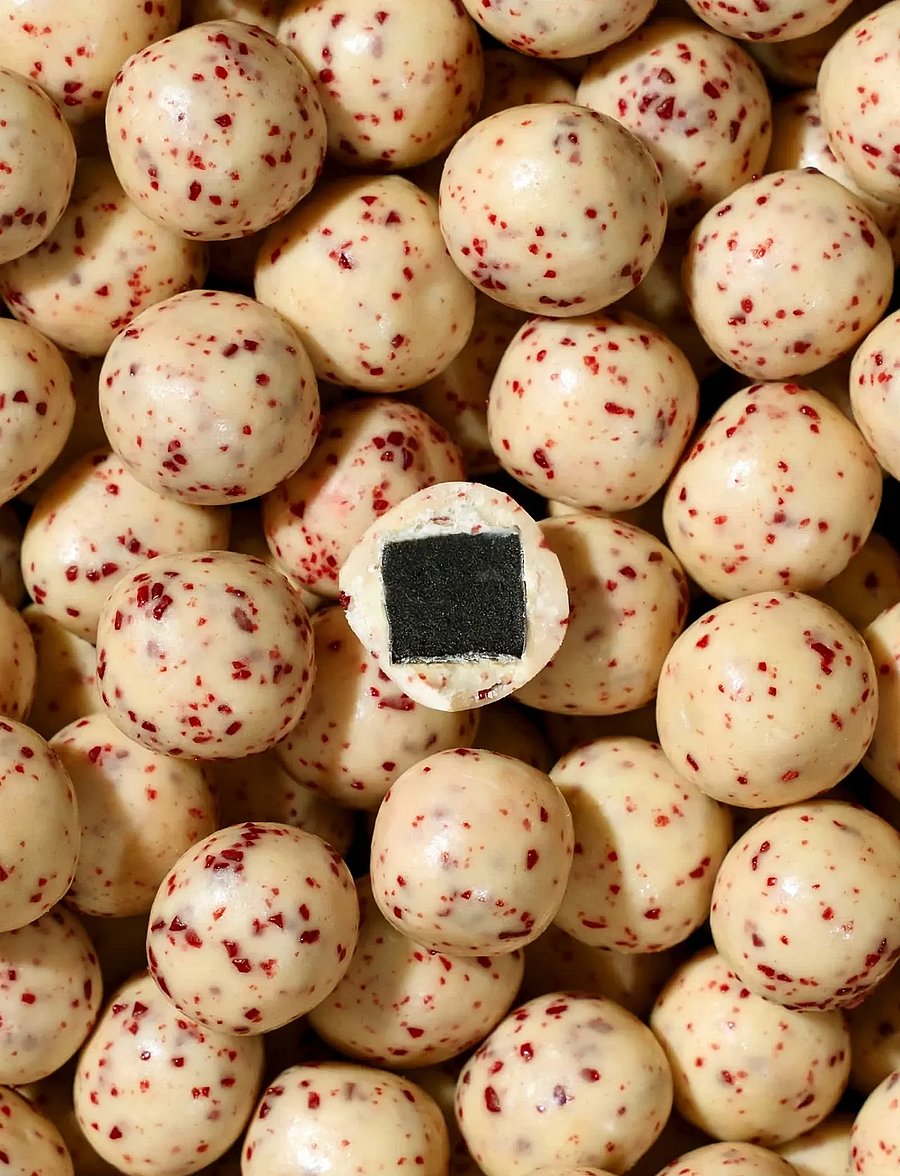 Lakrids by Bülow - SMALL CHERRY SOUR - weihnachten - black - 0