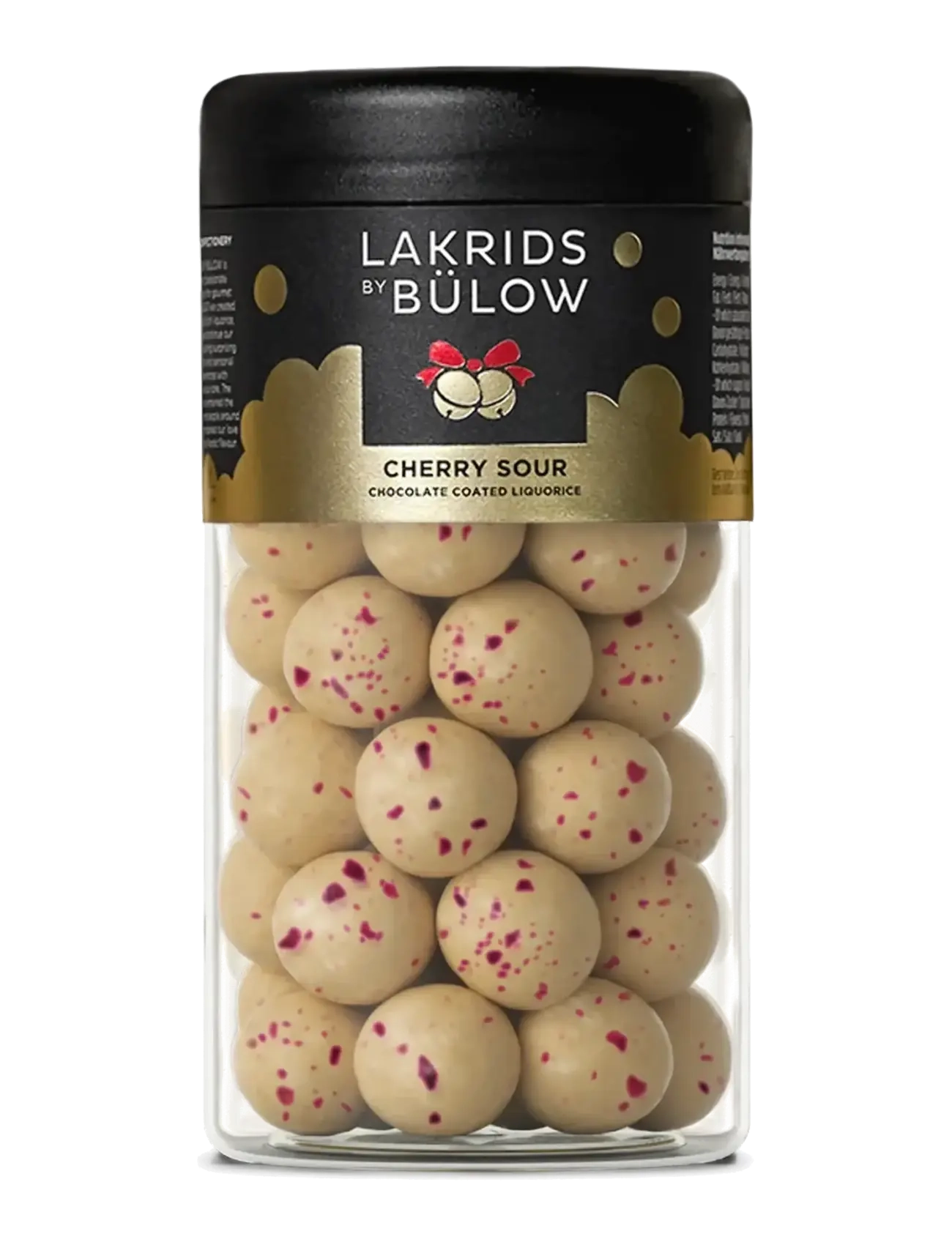 Lakrids by Bülow REGULAR CHERRY SOUR - Lakrids by Bülow - BLACK / cream