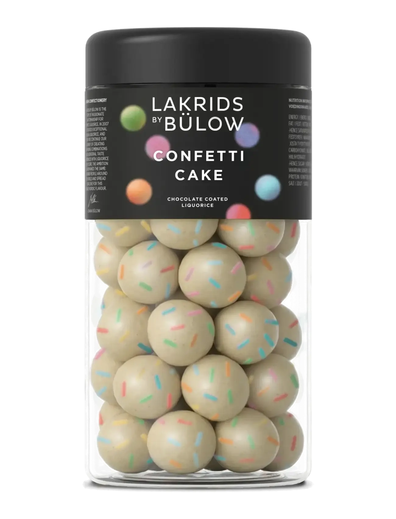 Lakrids by Bülow CONFETTI CAKE - Lakrids by Bülow - BLACK / cream