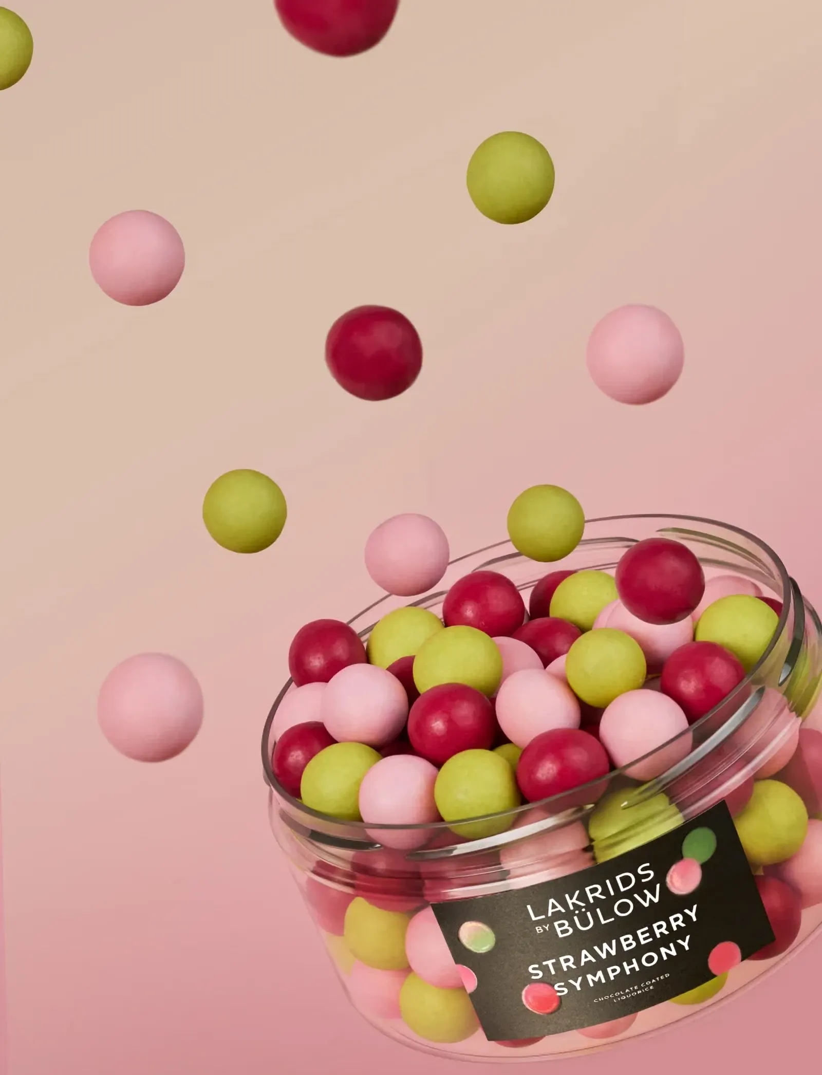 Lakrids by Bülow - STRAWBERRY SYMPHONY - black - 0